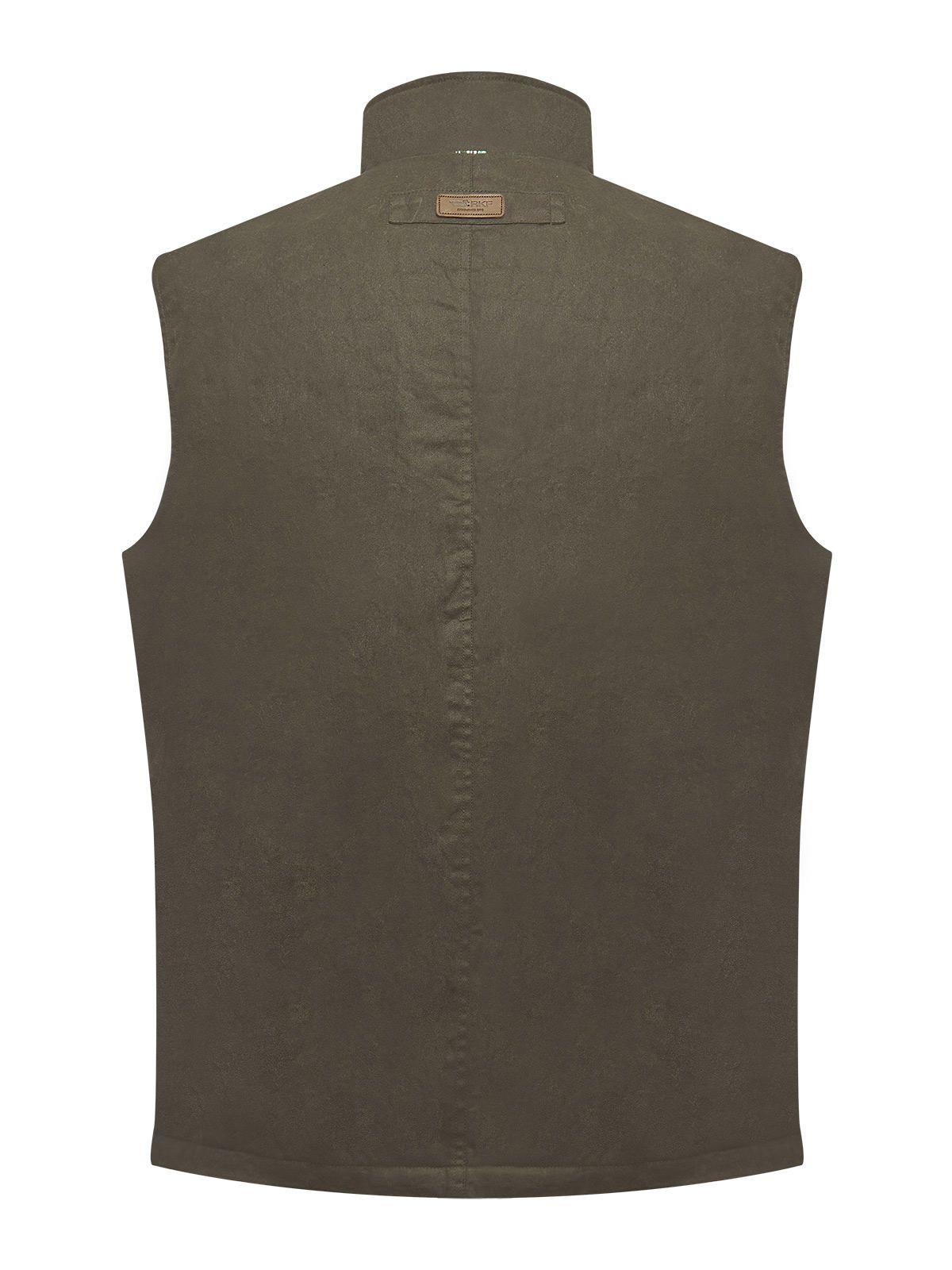 Chaqueta Algodón Encerado Hombre WAX Verde-1