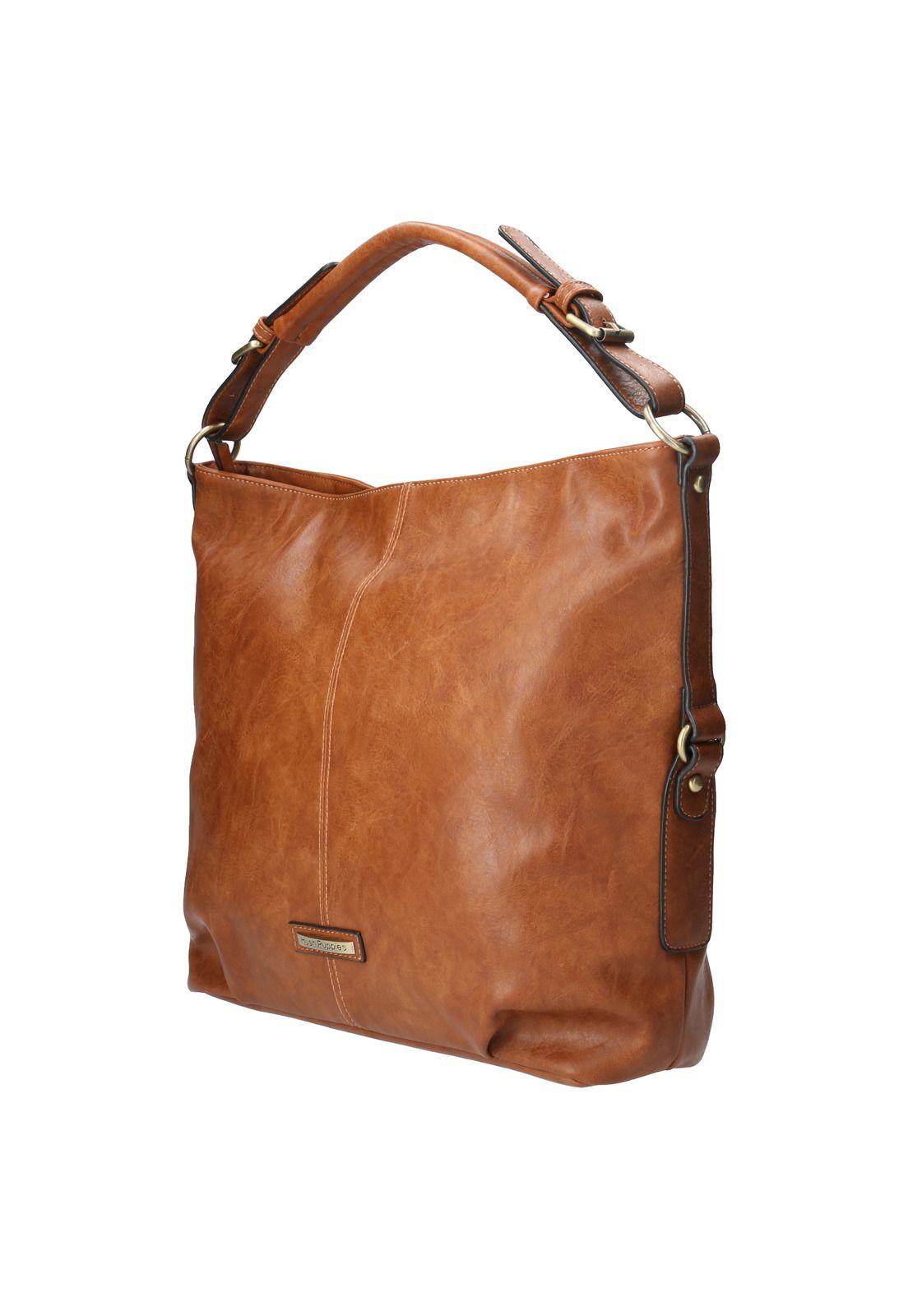 Cartera Mujer Clower Hobo Café-1