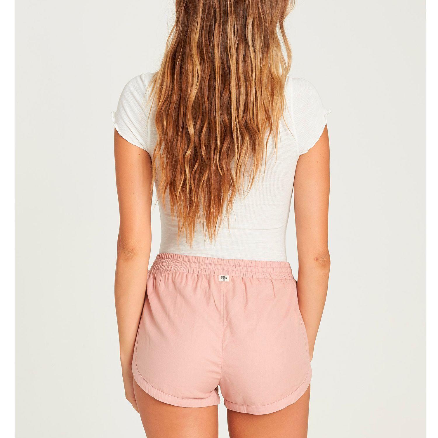 Short Mujer Road Trippin Coral-2