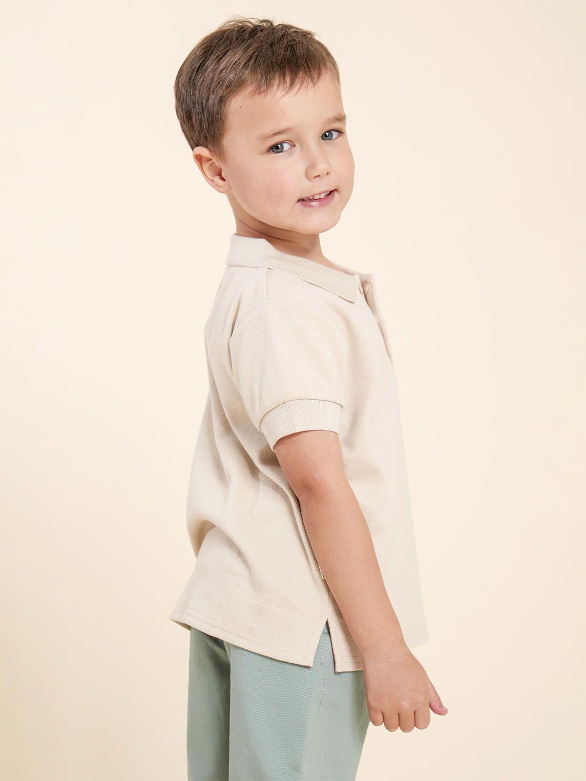 Polera Niño Springboks Crema-4