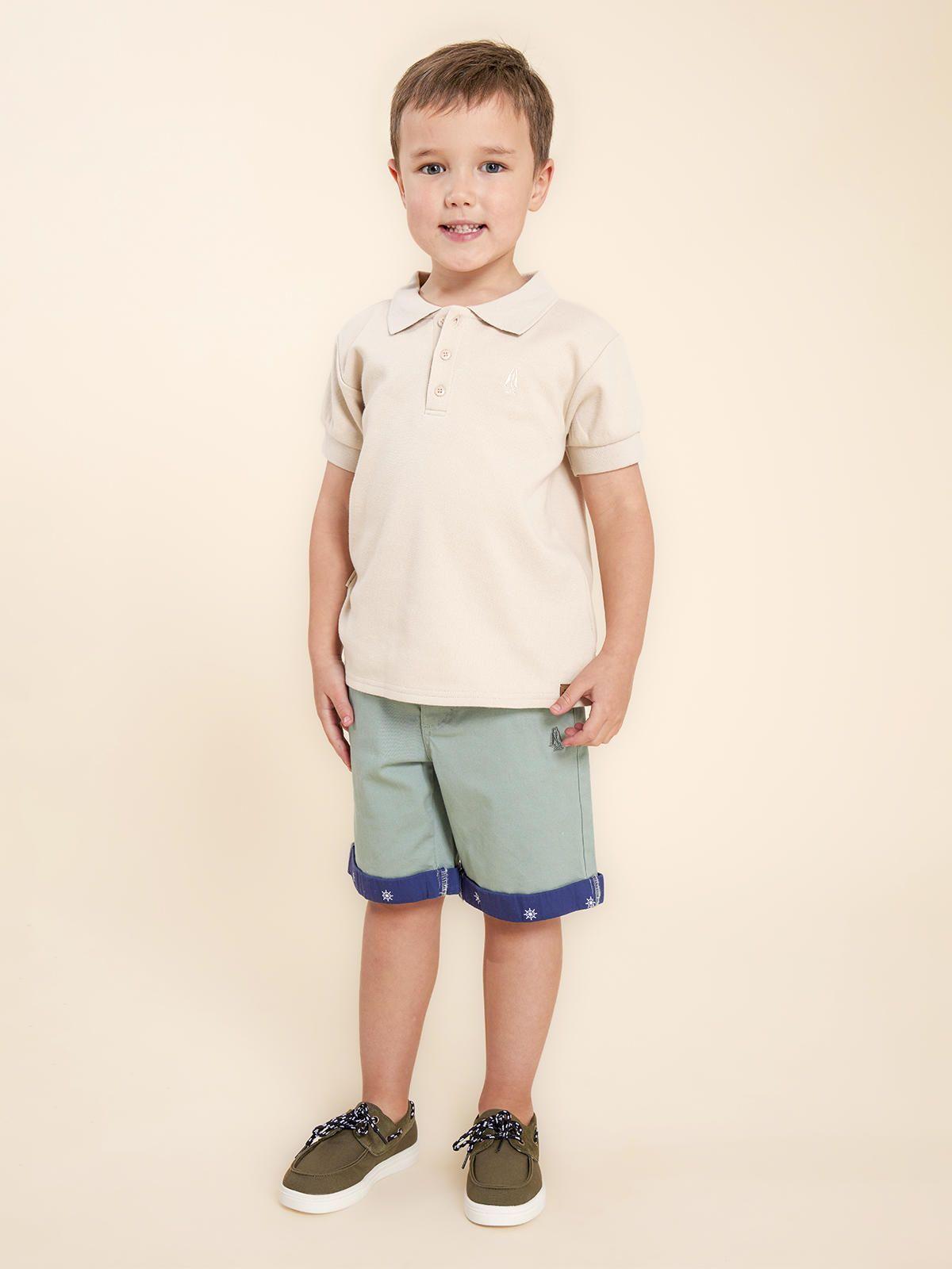 Polera Niño Springboks Crema-1