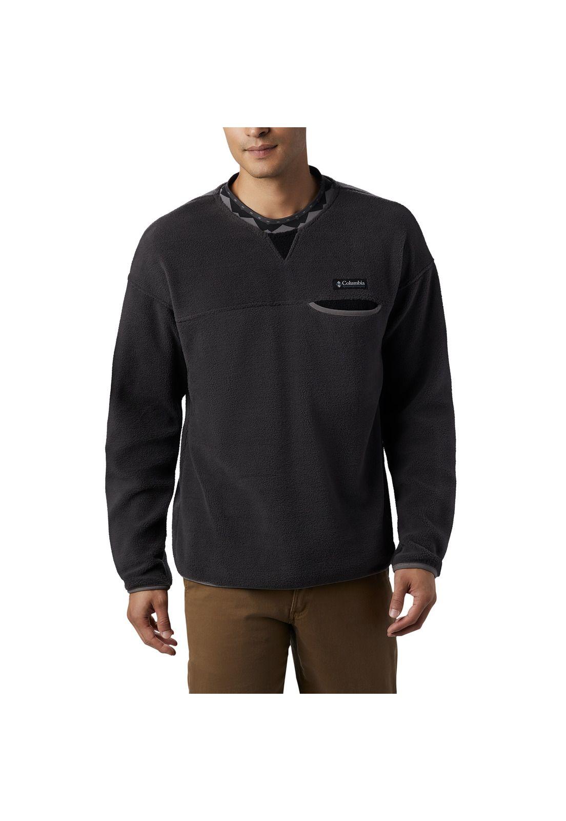 Poleron Wapitoo Fleece Pull Negro-0