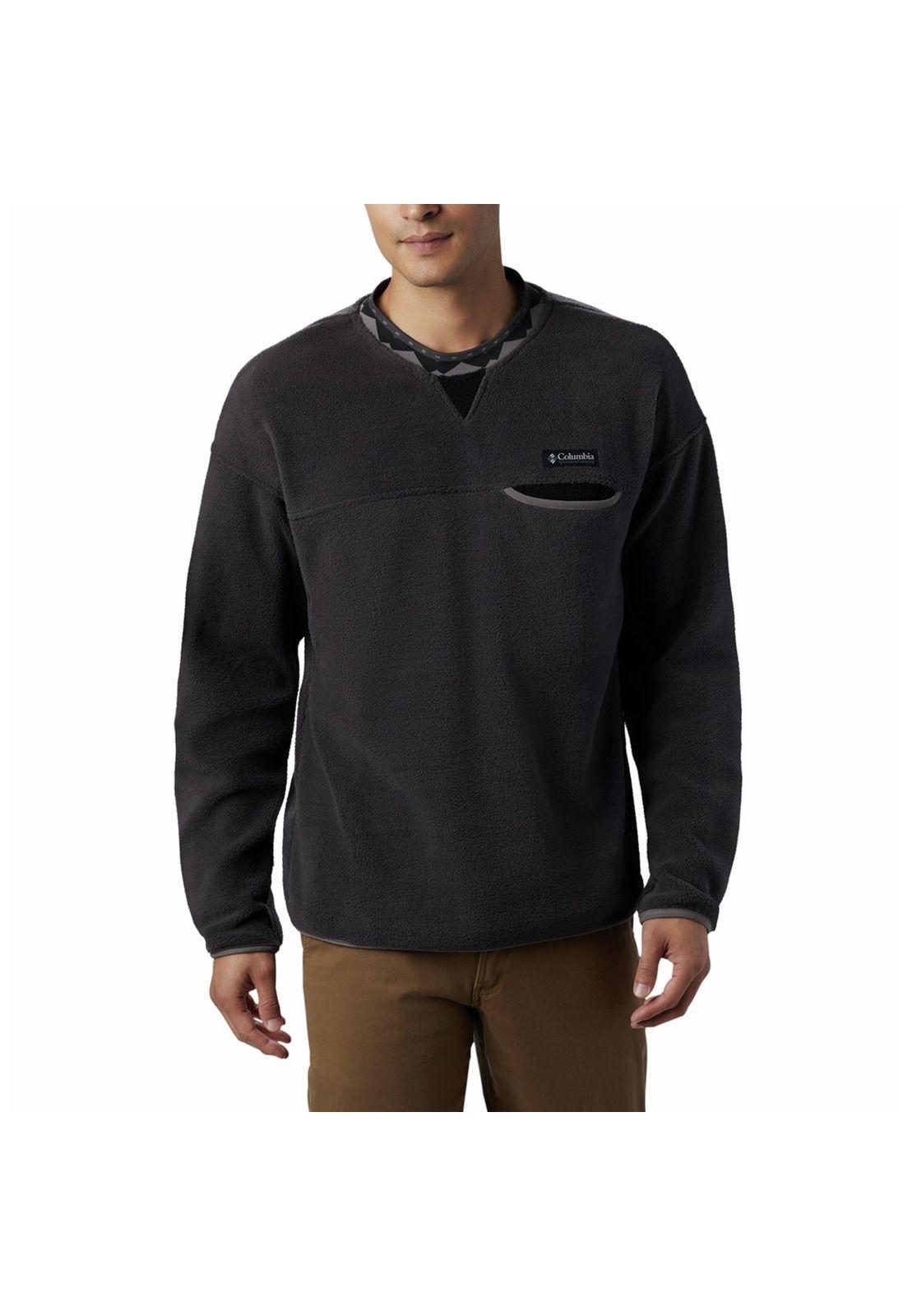 Poleron Wapitoo Fleece Pull Negro-2