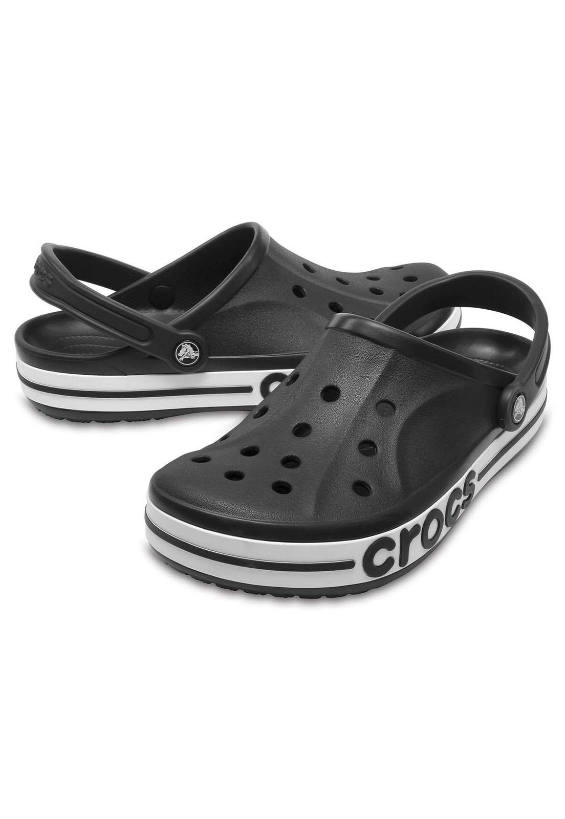 Zueco Crocs Unisex Classic Crocband Negro-2