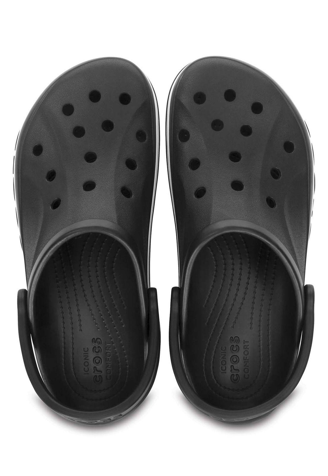 Zueco Crocs Unisex Classic Crocband Negro-3
