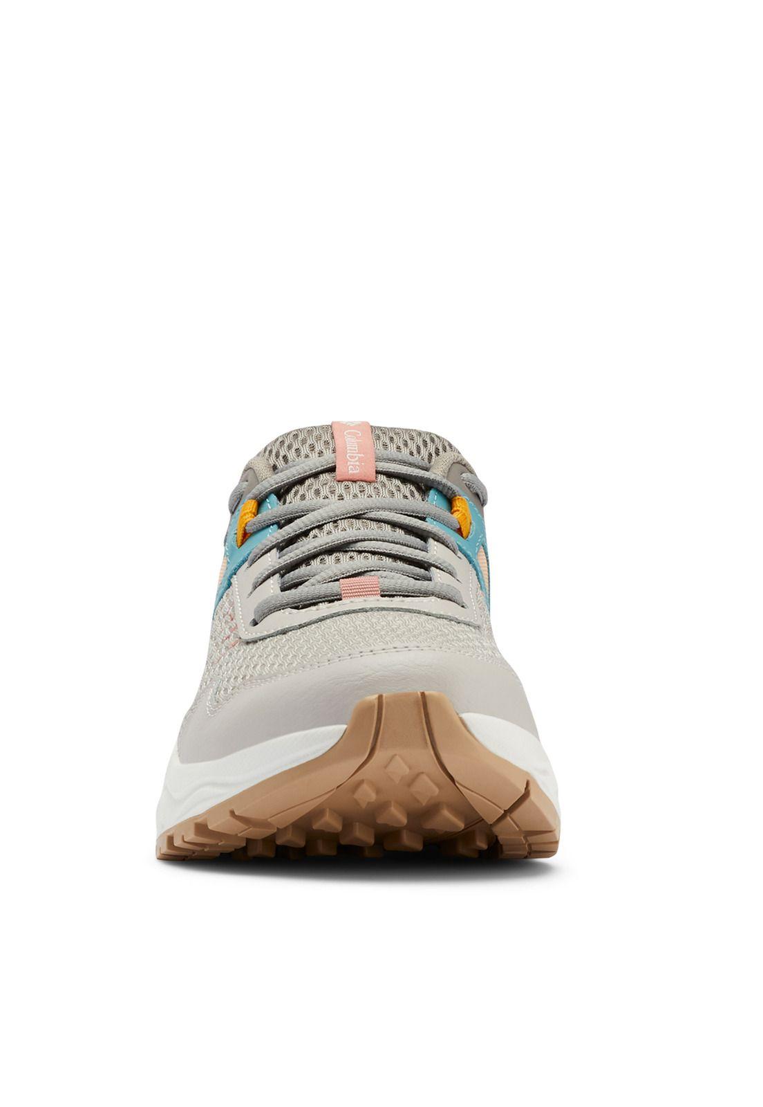 Zapatilla Mujer Plateau Gris Claro-1