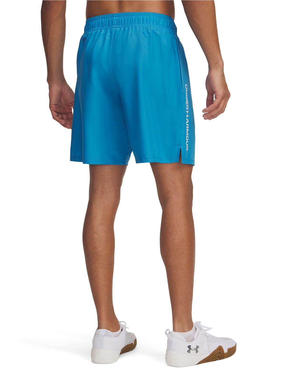Shorts UA Tech Woven Para Hombre Azul-1