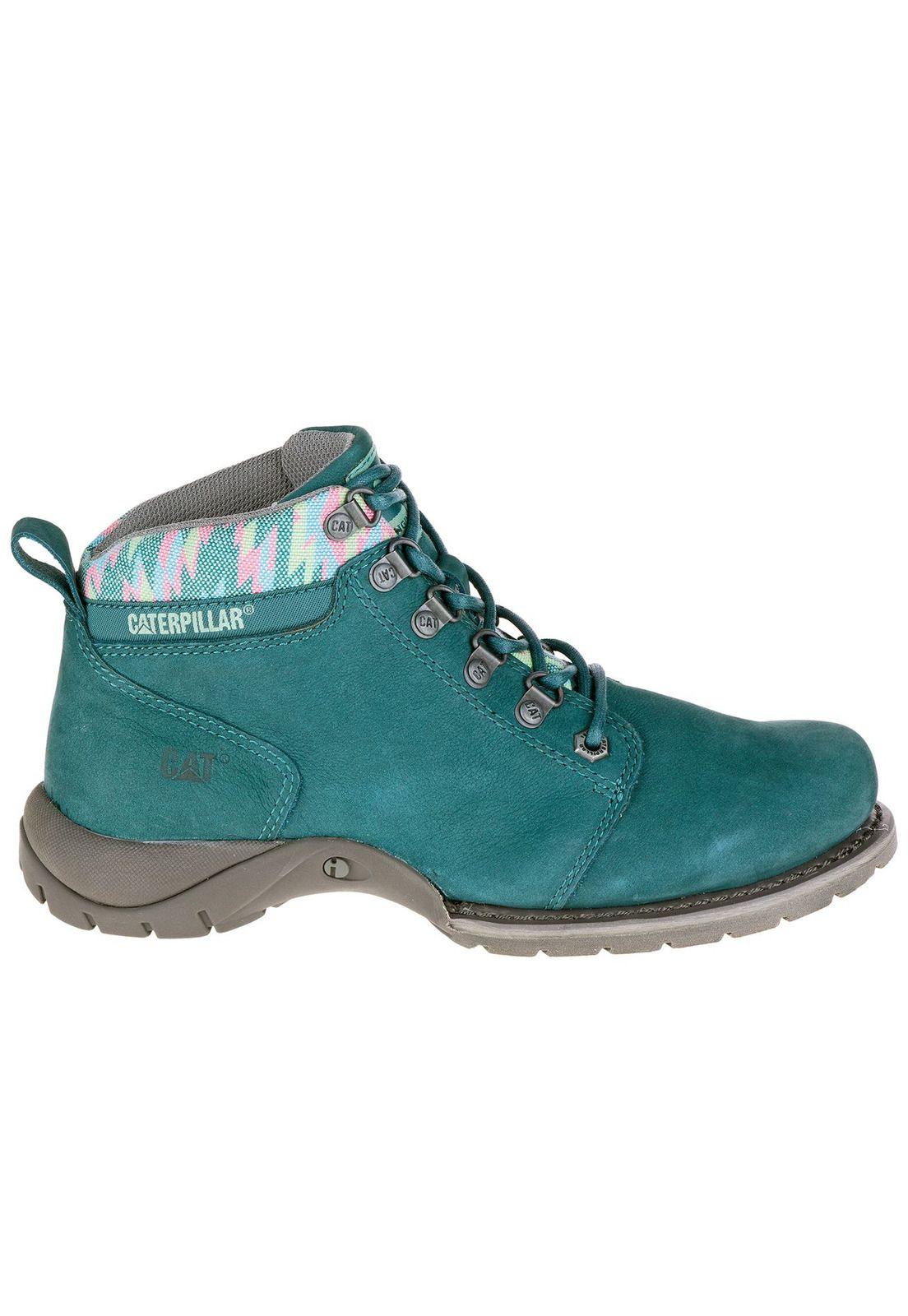 Botin Mujer Casual Carlie Azul Petroleo-1