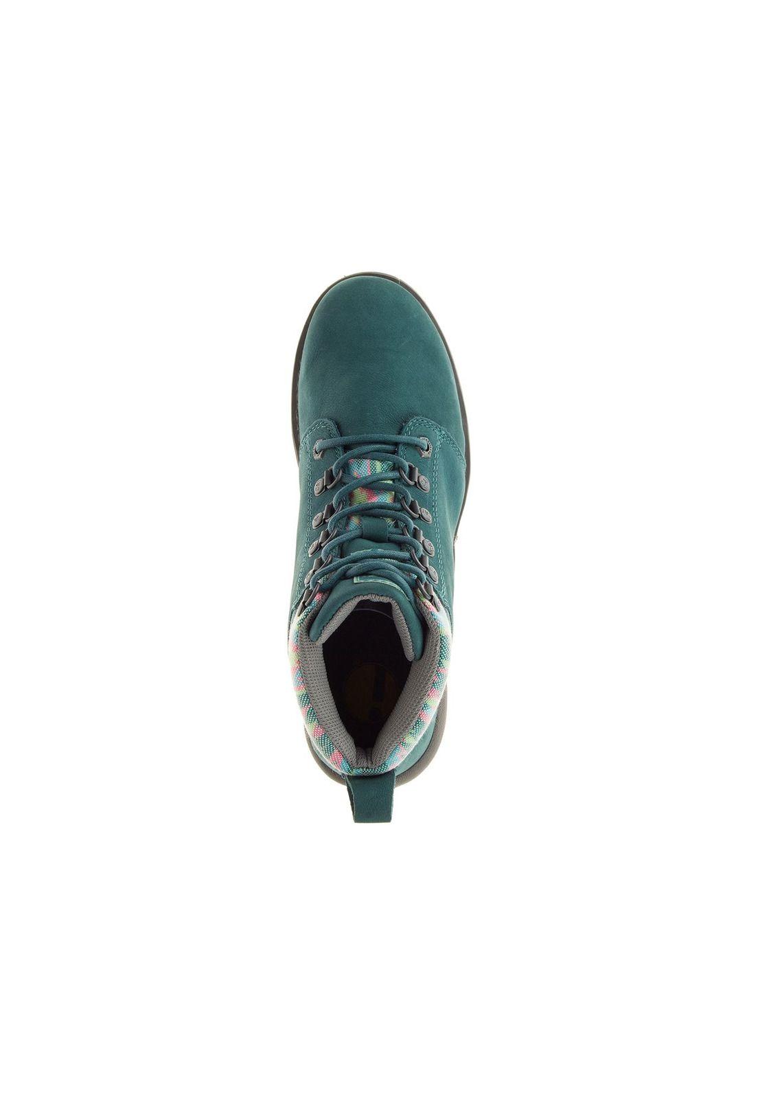Botin Mujer Casual Carlie Azul Petroleo-3
