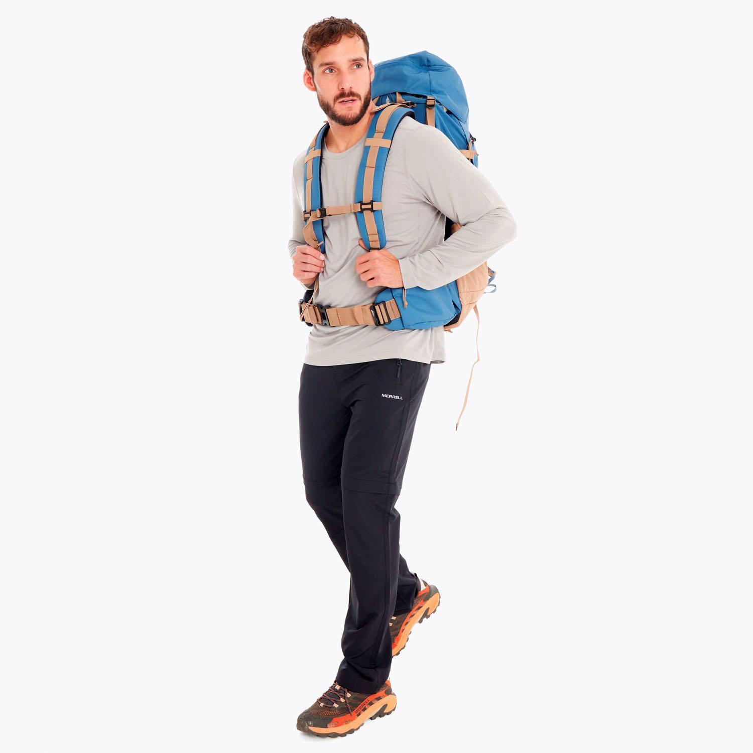 Mochila Unisex Expedition 65L Azul/Tierra-2
