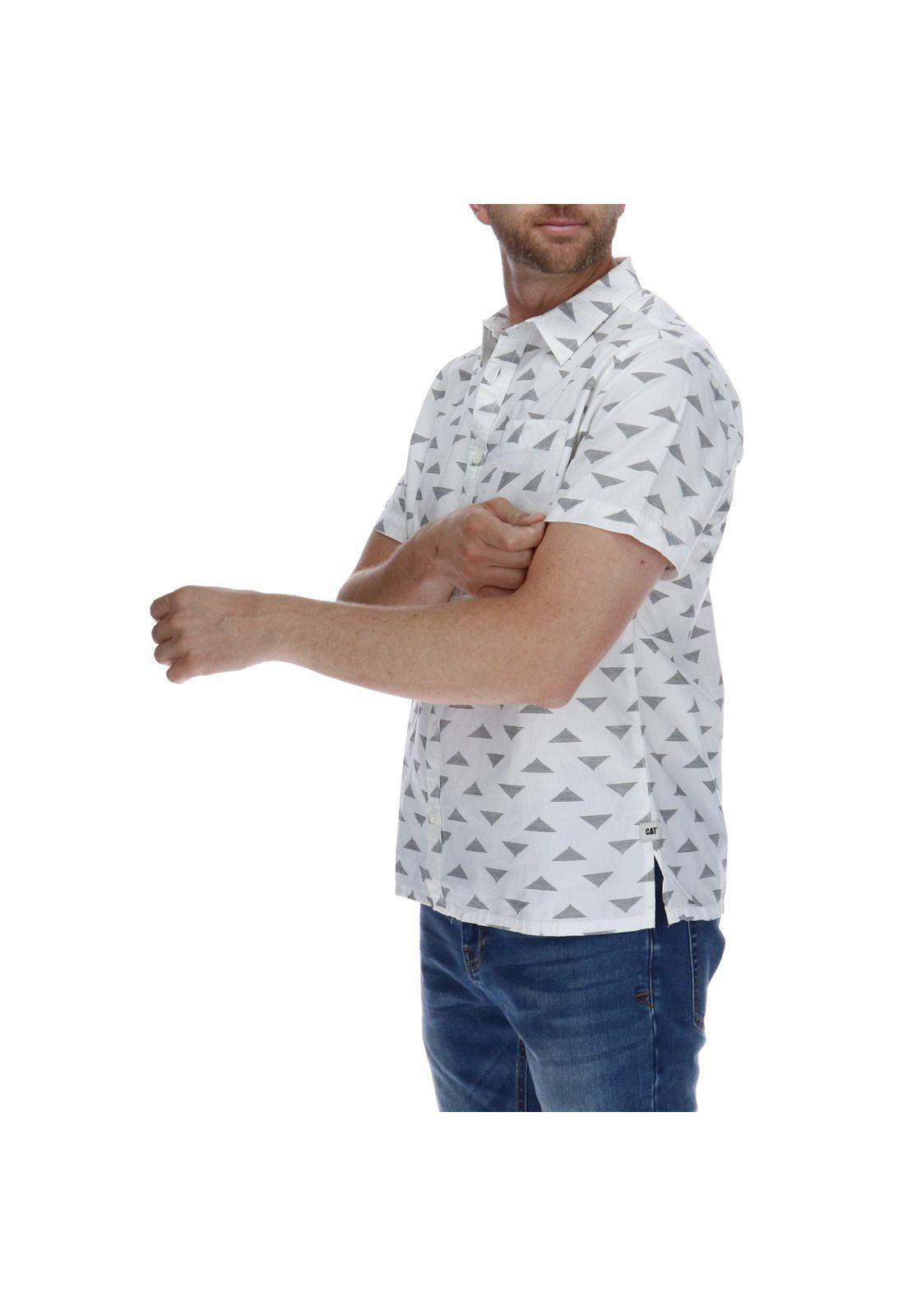 Camisa Hombre Foundation Triangle Ao Blanco-1