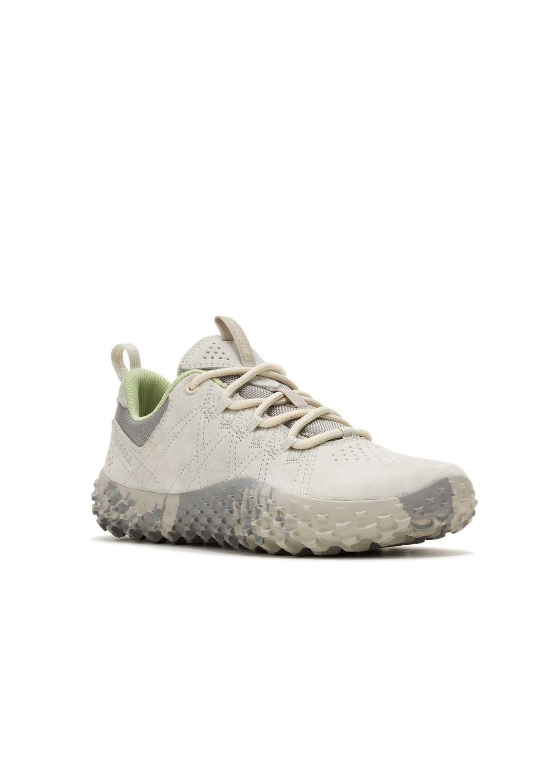Zapatilla Mujer Wrapt Gris Claro-1