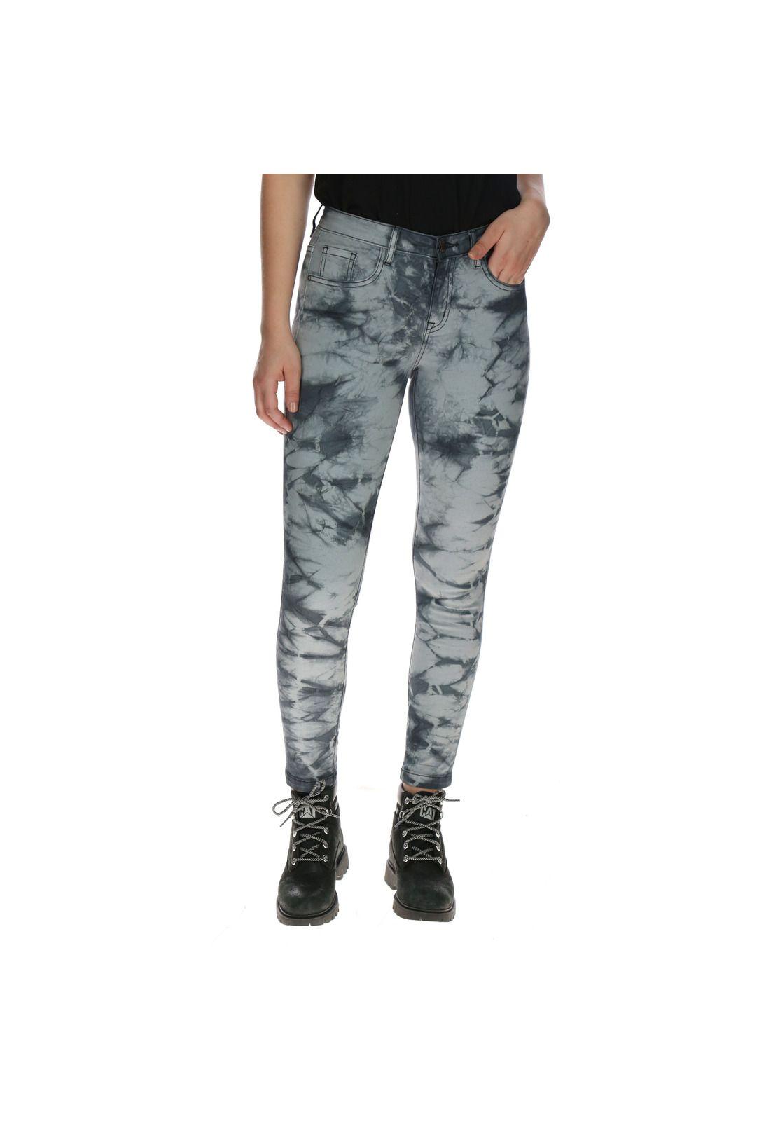Pantalón Mujer Symbol Plus Algodón Azul-0