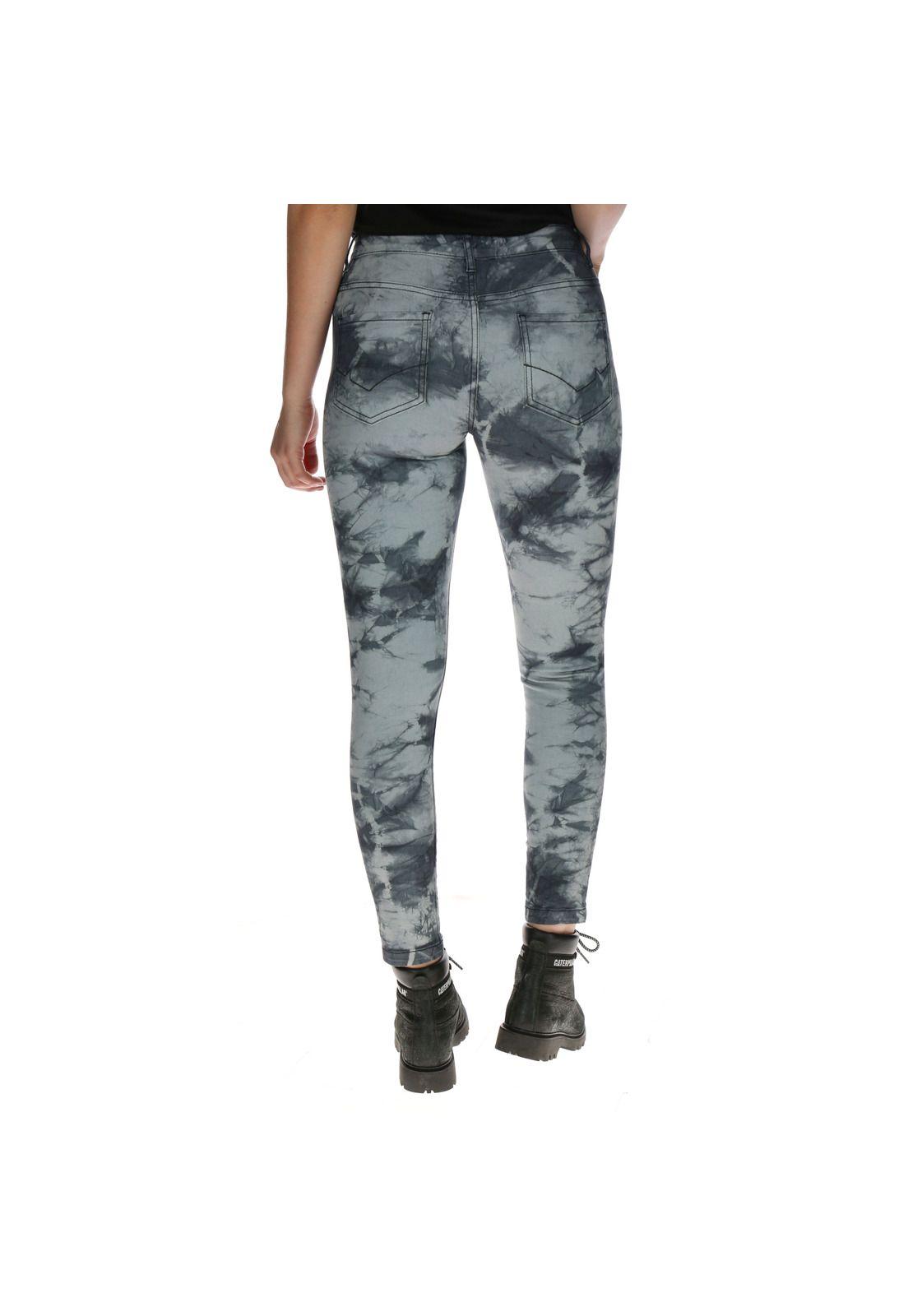 Pantalón Mujer Symbol Plus Algodón Azul-2