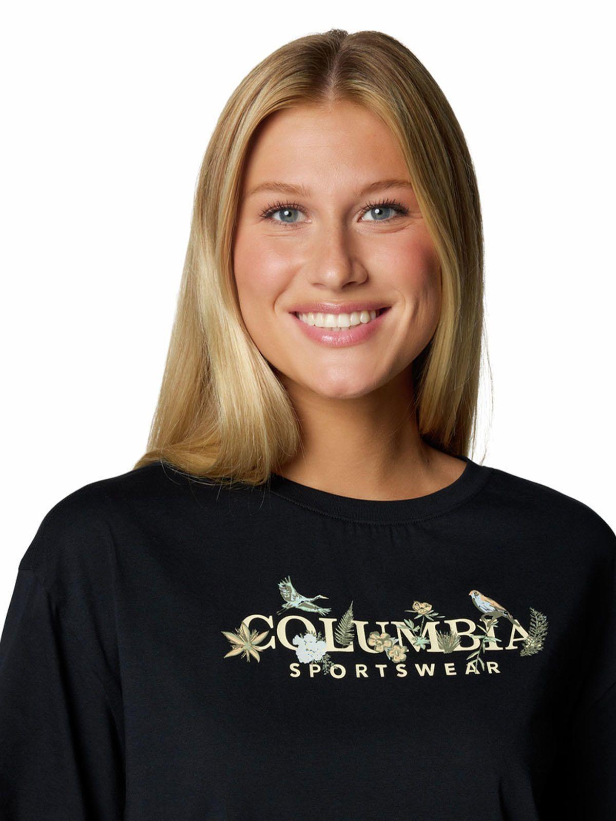 Polera M/C Mujer Rolling Bend Graphic Negro-3