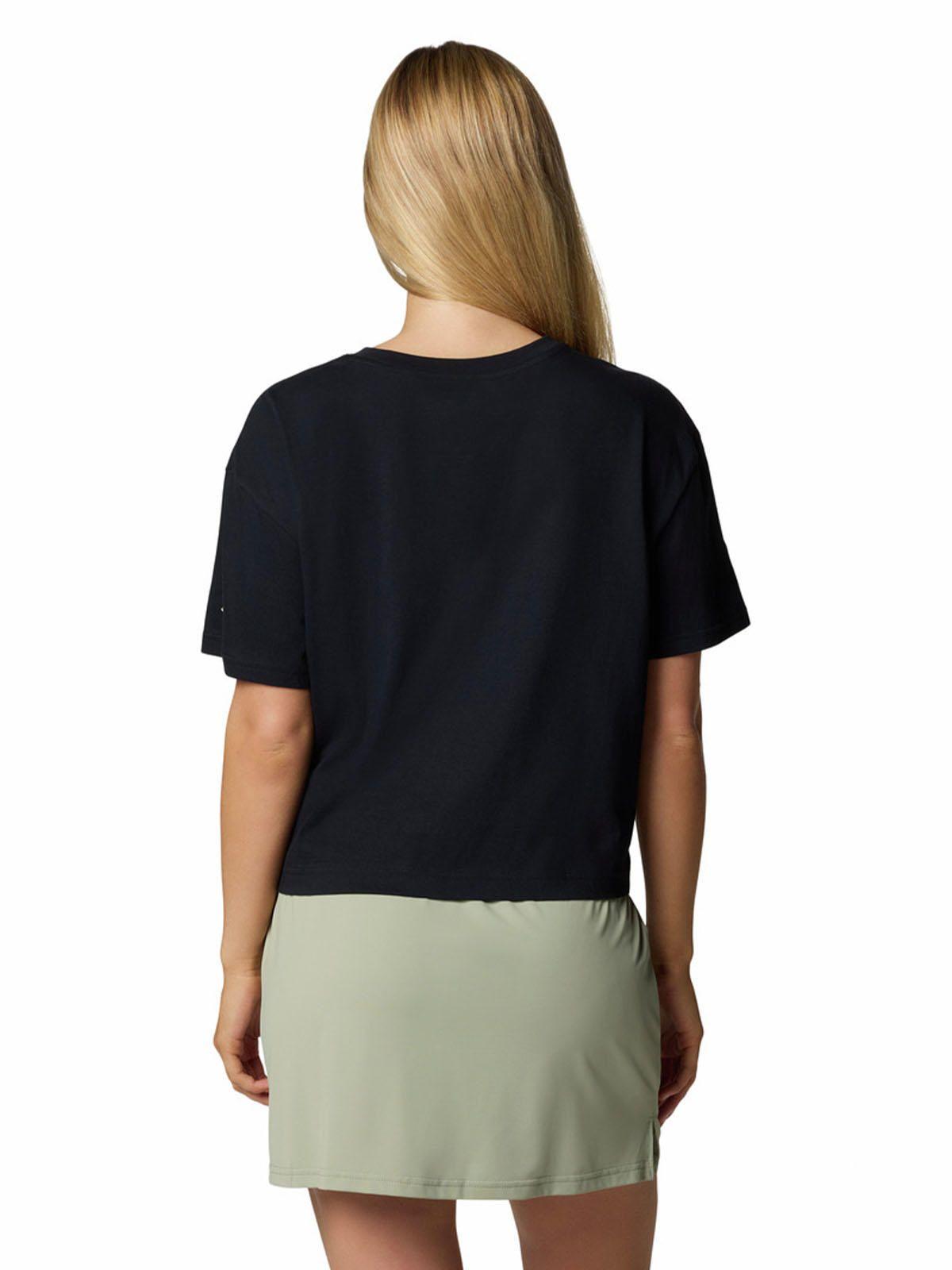 Polera M/C Mujer Rolling Bend Graphic Negro-4