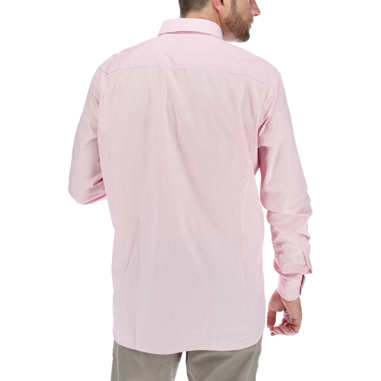 Camisa Hombre Stripe Rosa-2
