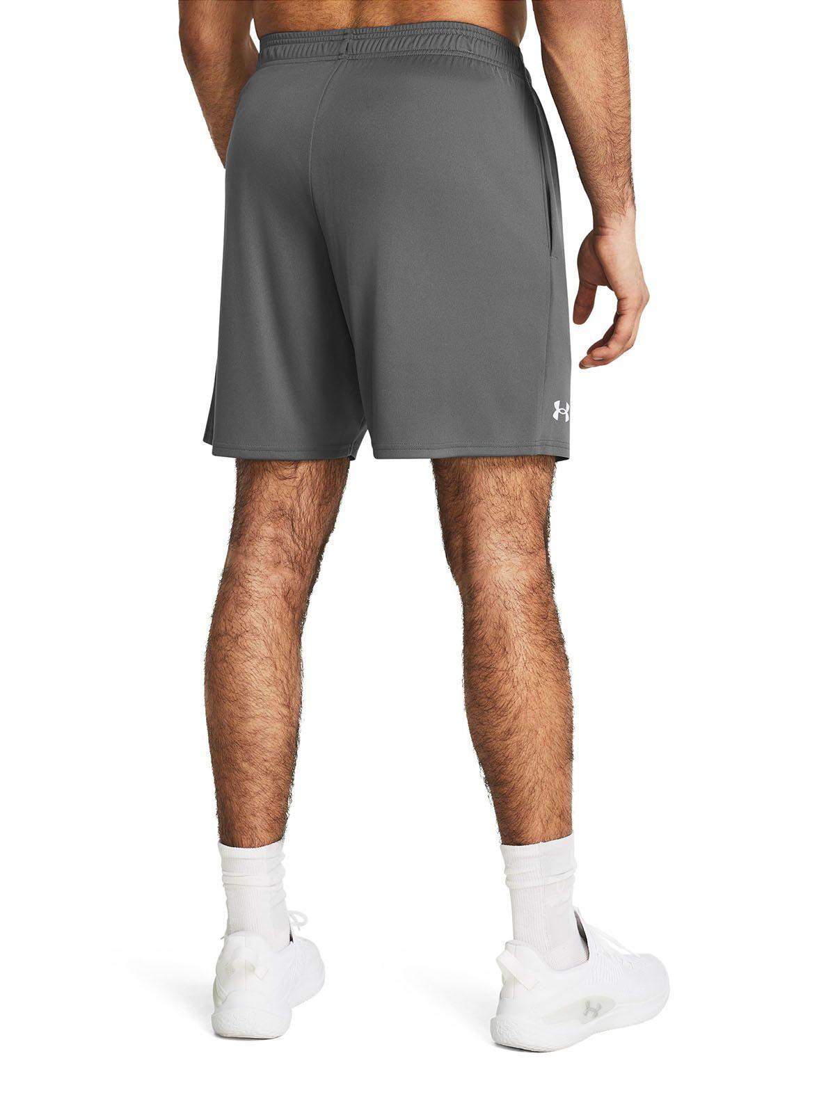 Shorts UA Tech 7 Para Hombre Gris-4