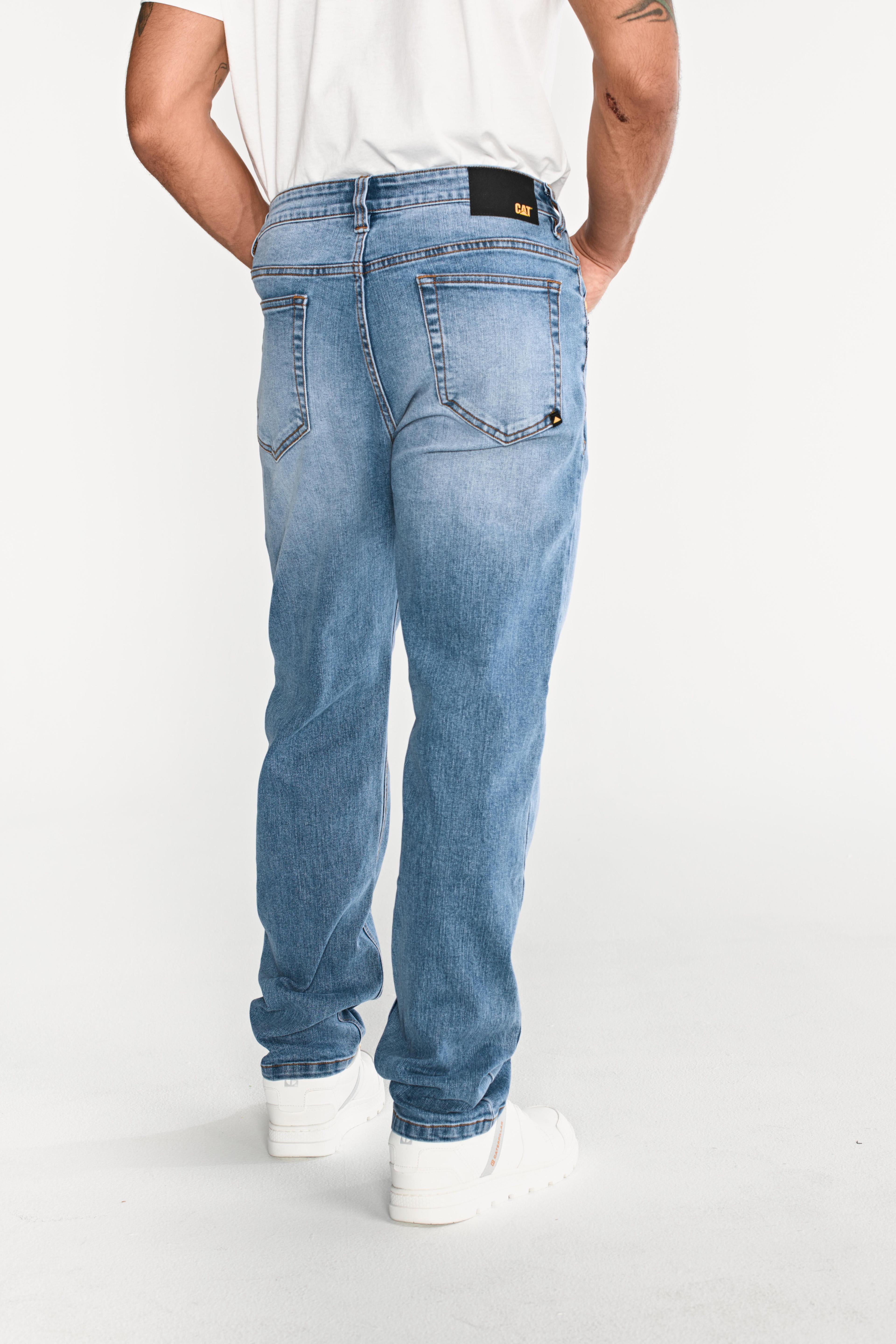 Jeans Denim Hombre Eco Stretch Denim Straight Azul-6