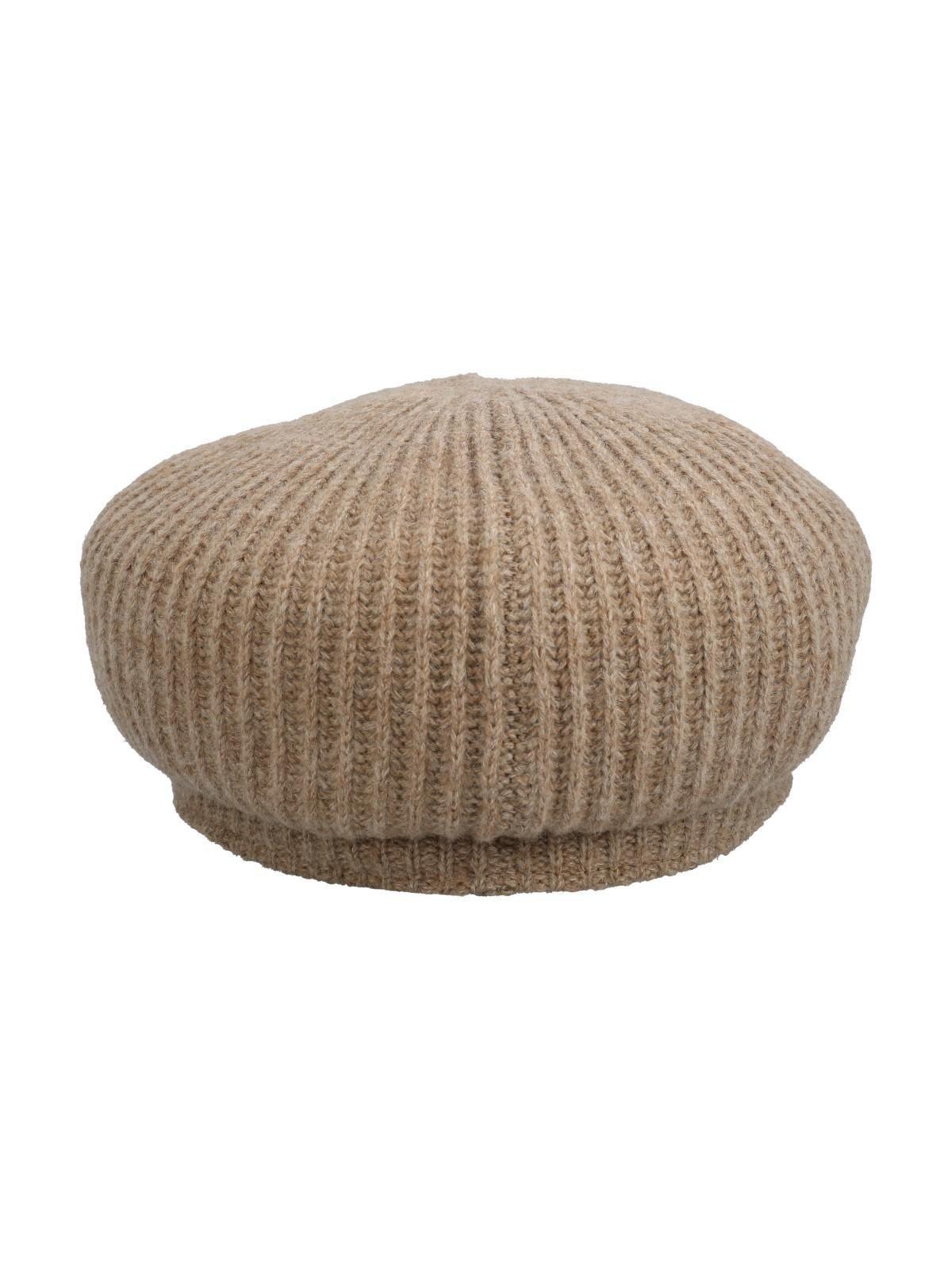 Boina Niza Beret Beige Mujer-2