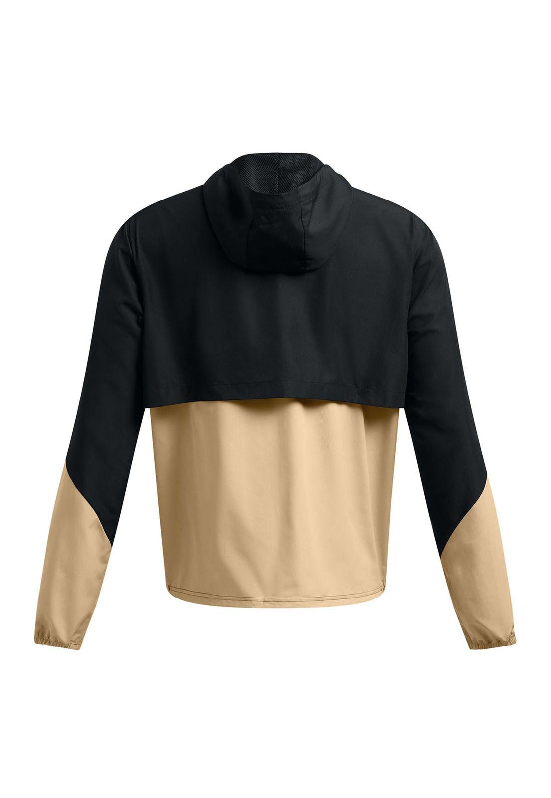 Cortavientos Icon Legacy para hombre Café-1