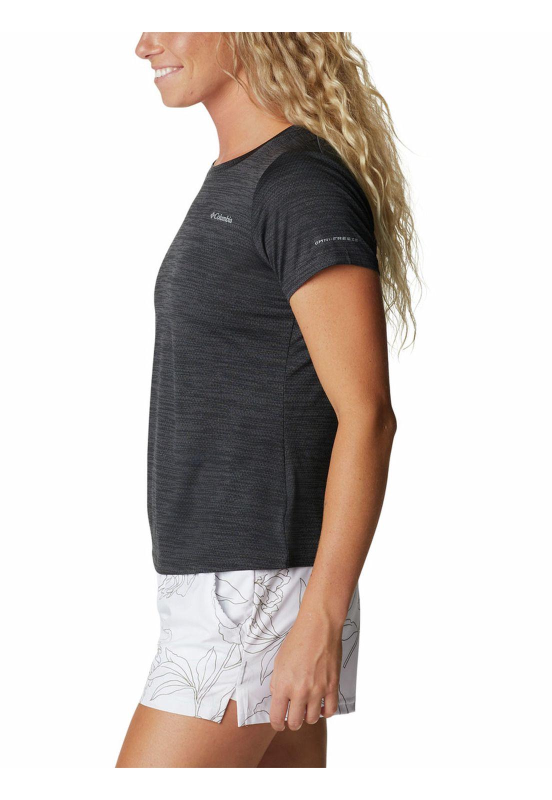 Polera Mujer Alpine Chill Zero Negro-1