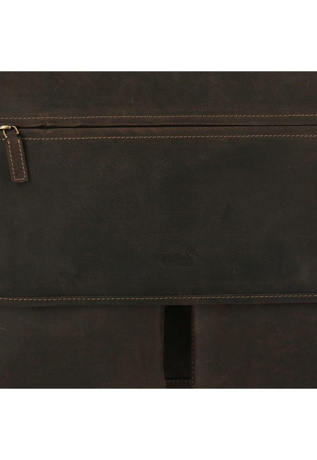 Maletín Cuero Hombre Bks Grover Café-3