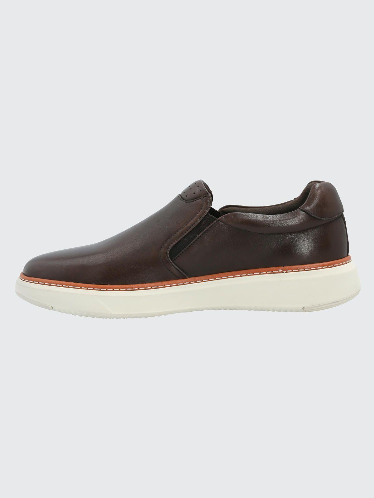 Zapato Cuero Hombre Lite G Café-5