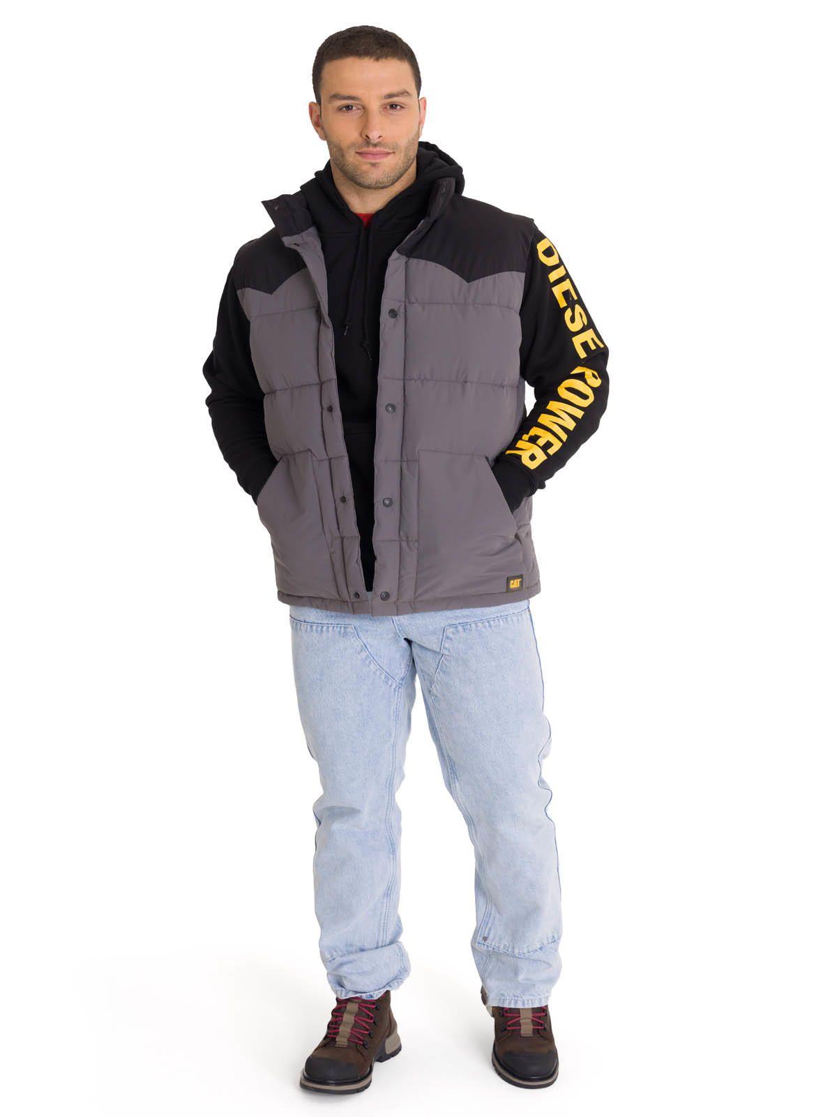 Parka Sin Mangas Big Sky Puffer Hombre Cat-7
