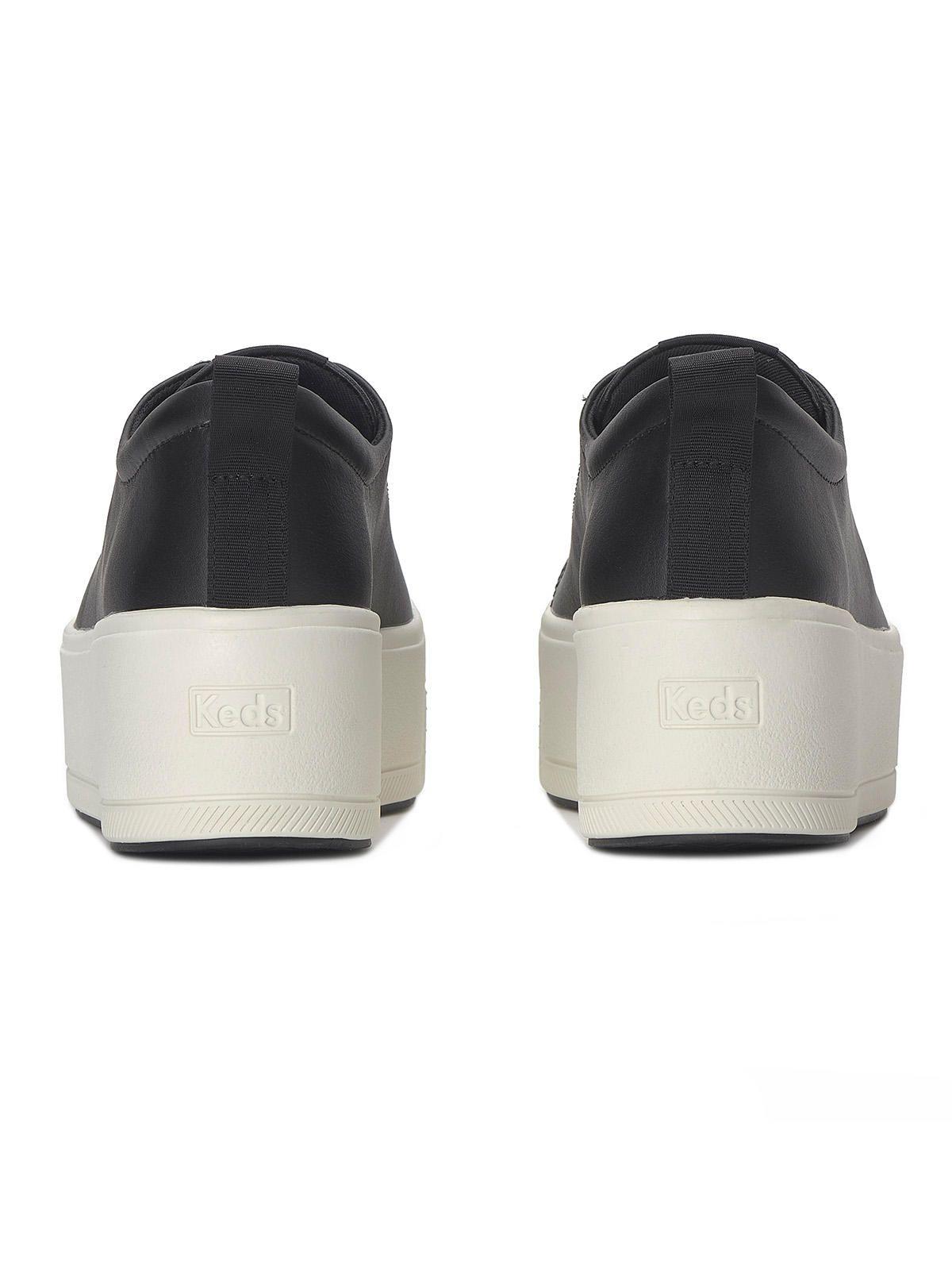 Zapatilla Cuero Mujer Skyler Leather Negro-4