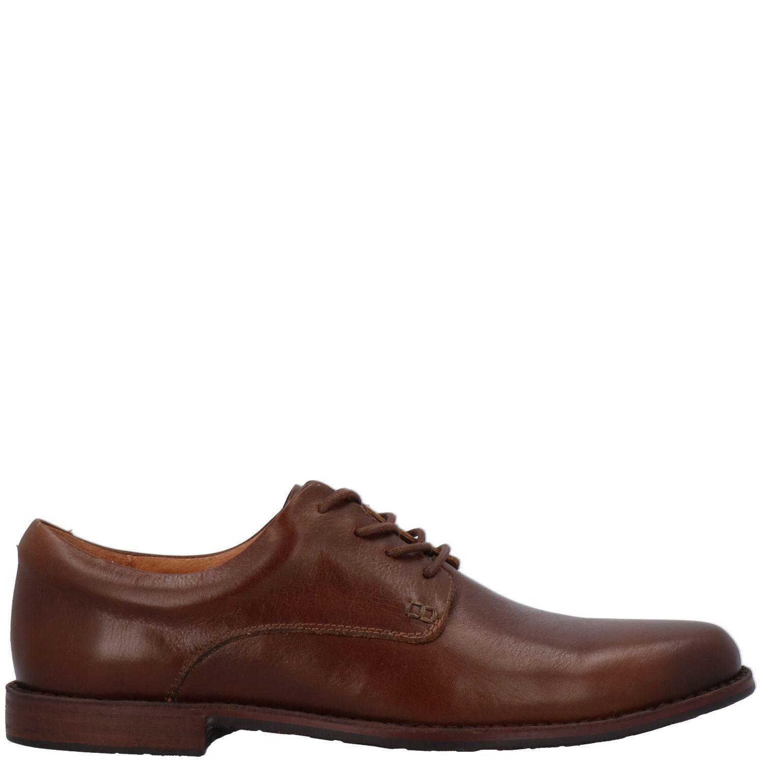 Zapato Cuero Hombre Harrow I Café Claro-1