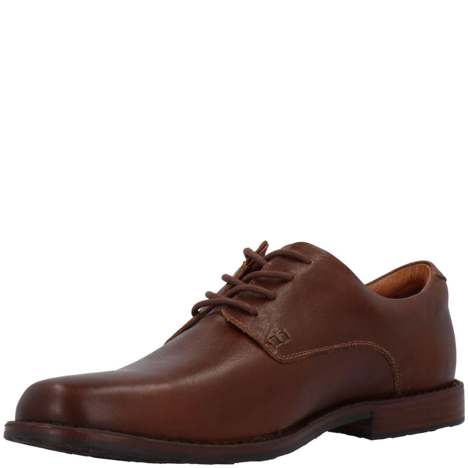 Zapato Cuero Hombre Harrow I Café Claro-2