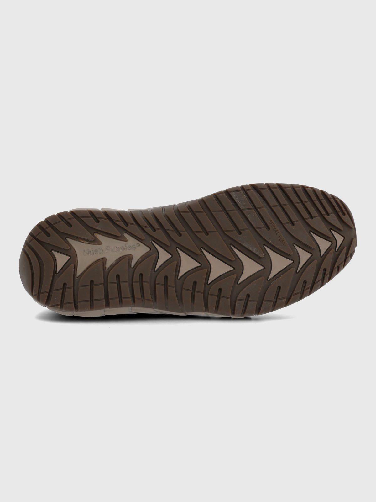 Slip On Cuero Hombre Tornnado Gris-5