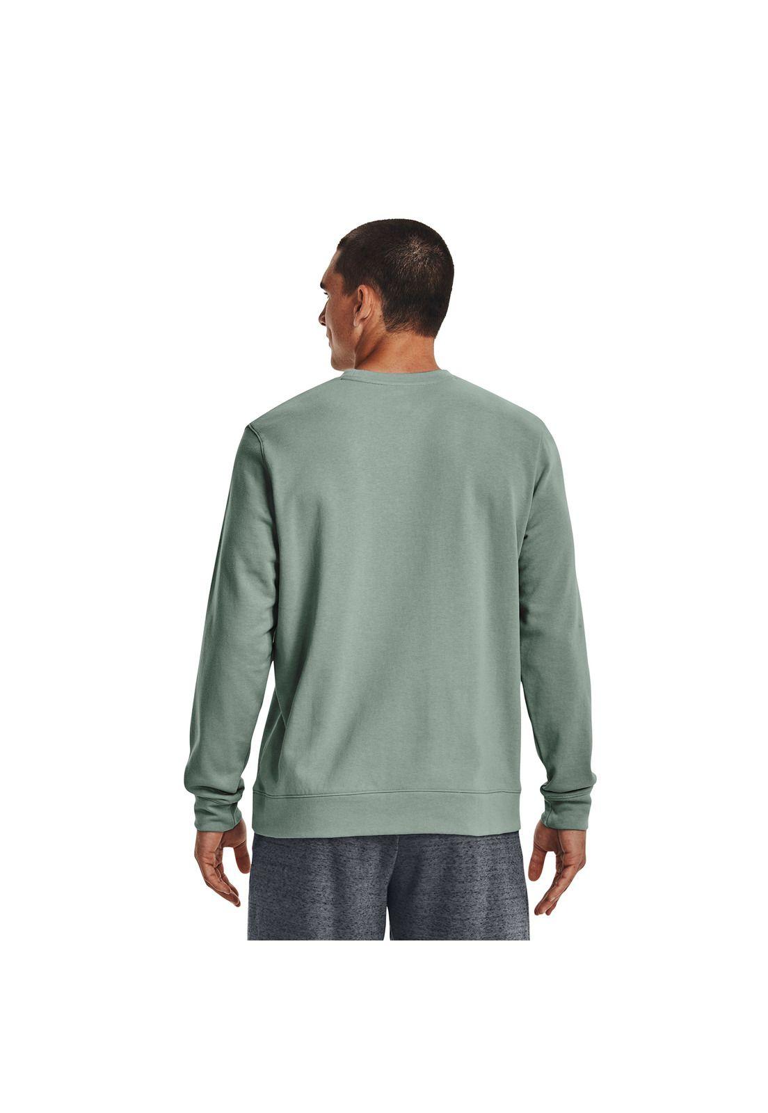 Polerón Hombre Rival Terry Logo Crw Gris-4