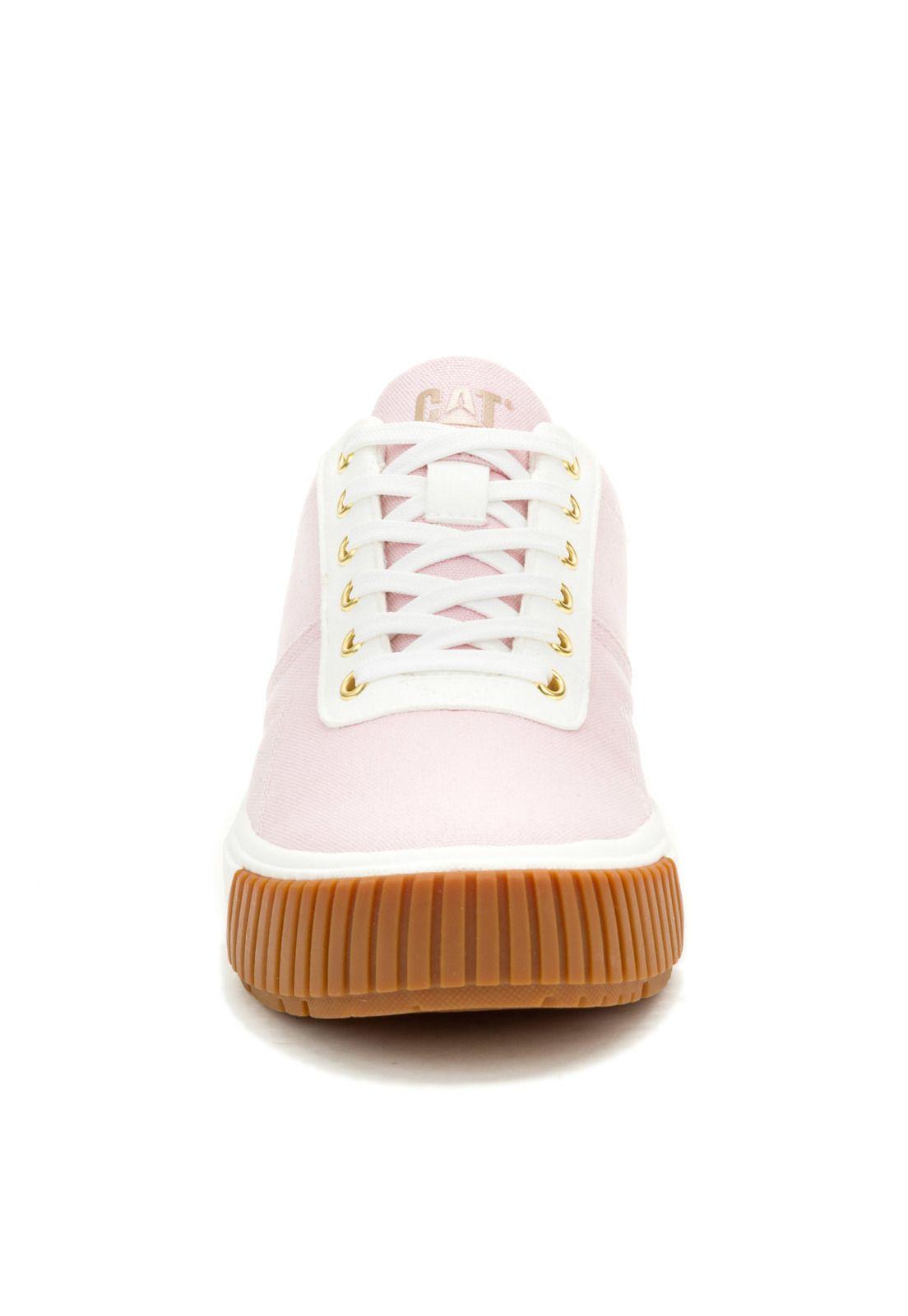 Zapatilla Amp Canvas Mujer Rosado-4