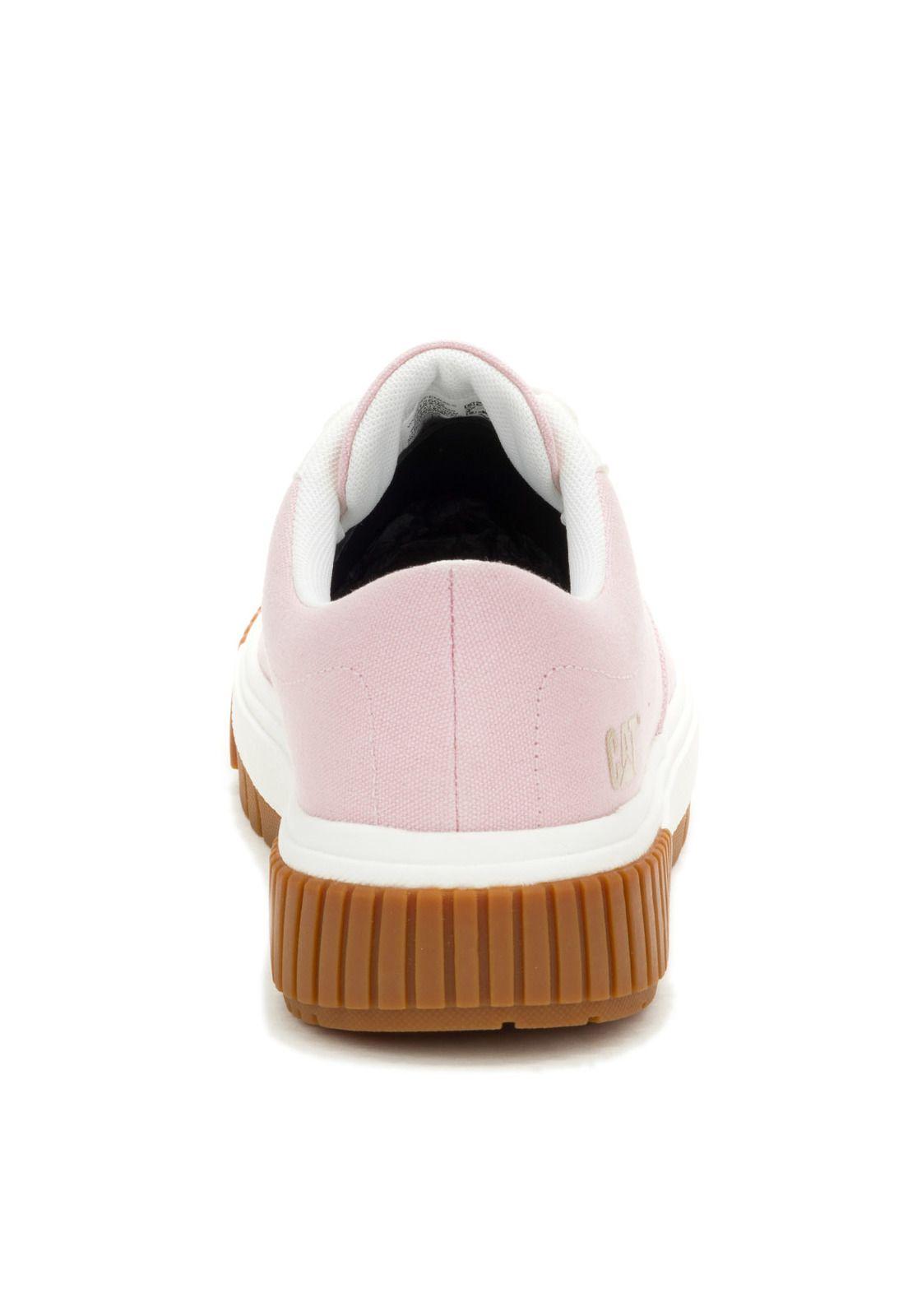 Zapatilla Amp Canvas Mujer Rosado-5