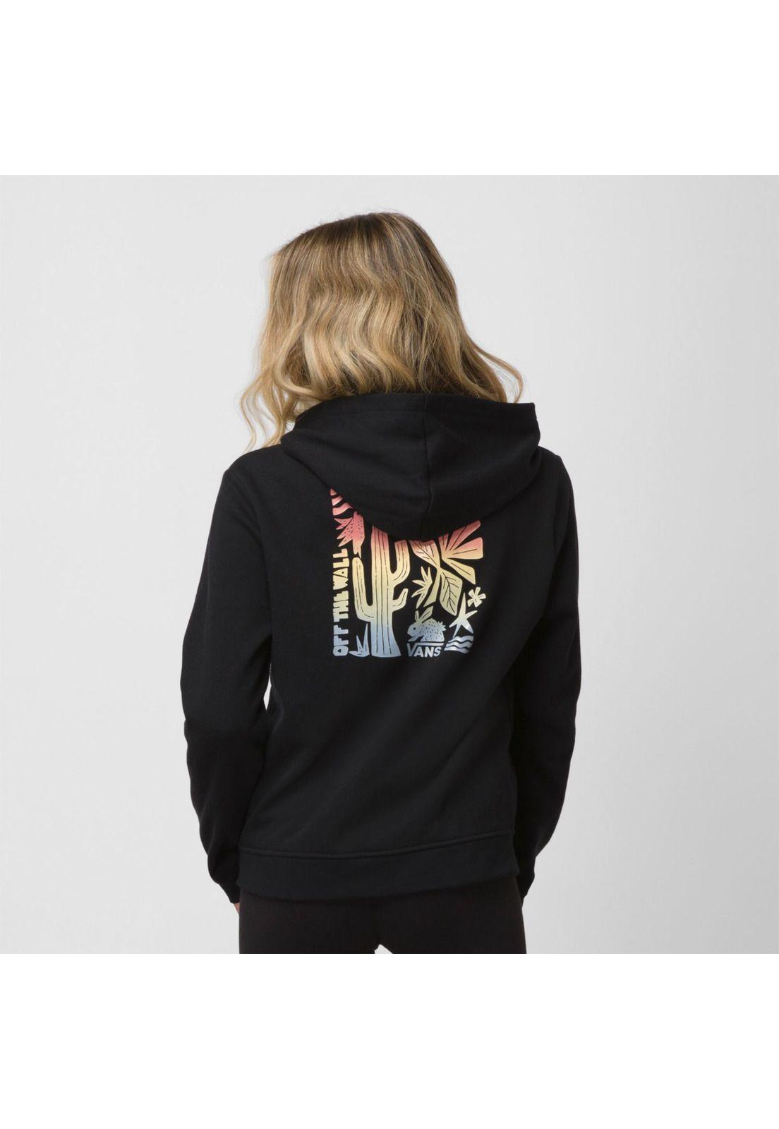 Polerón Little Lizzie Zip Hoodie (5-12 Años) Negro Niño-0