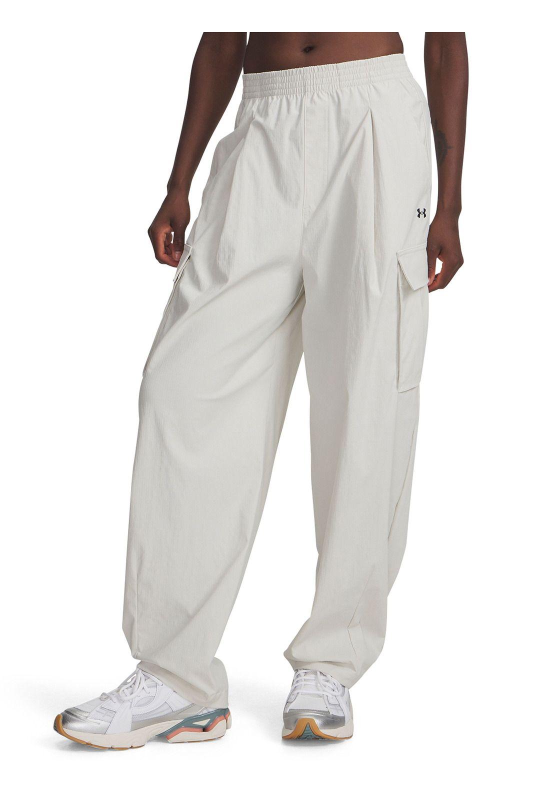 Pantalón Lifestyle mujer Unstoppable Woven Blanco -0