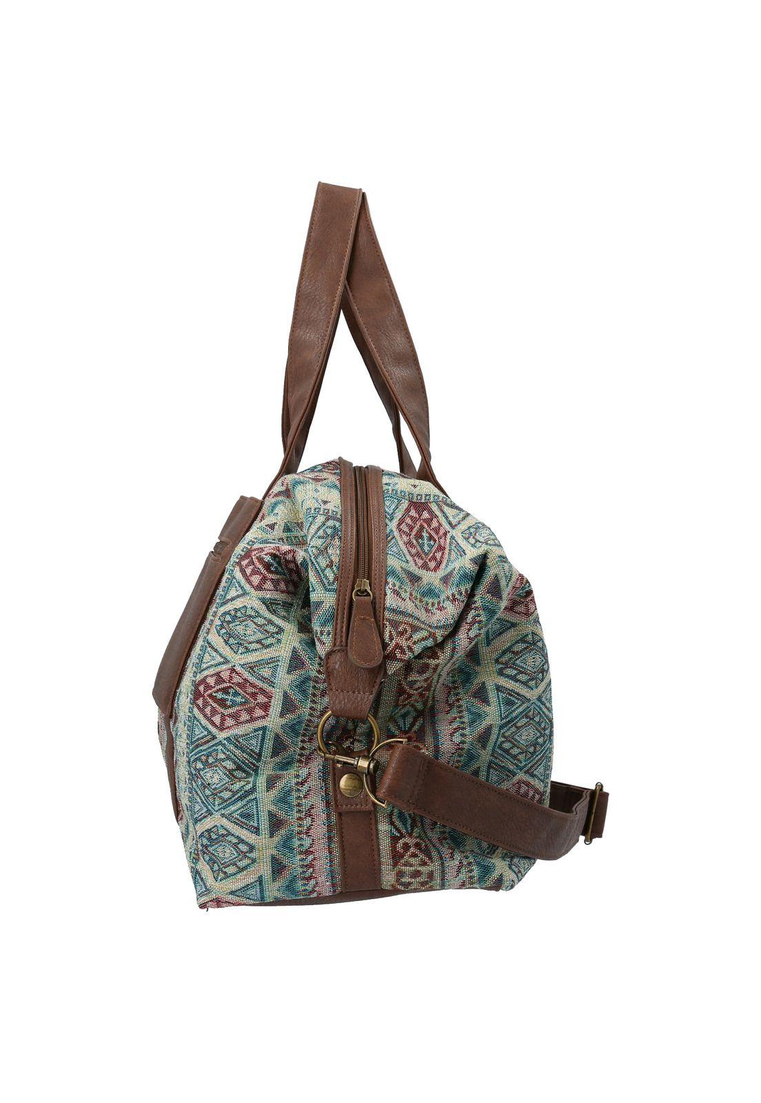 Bolso Mujer Abisk Travel Turquesa-1