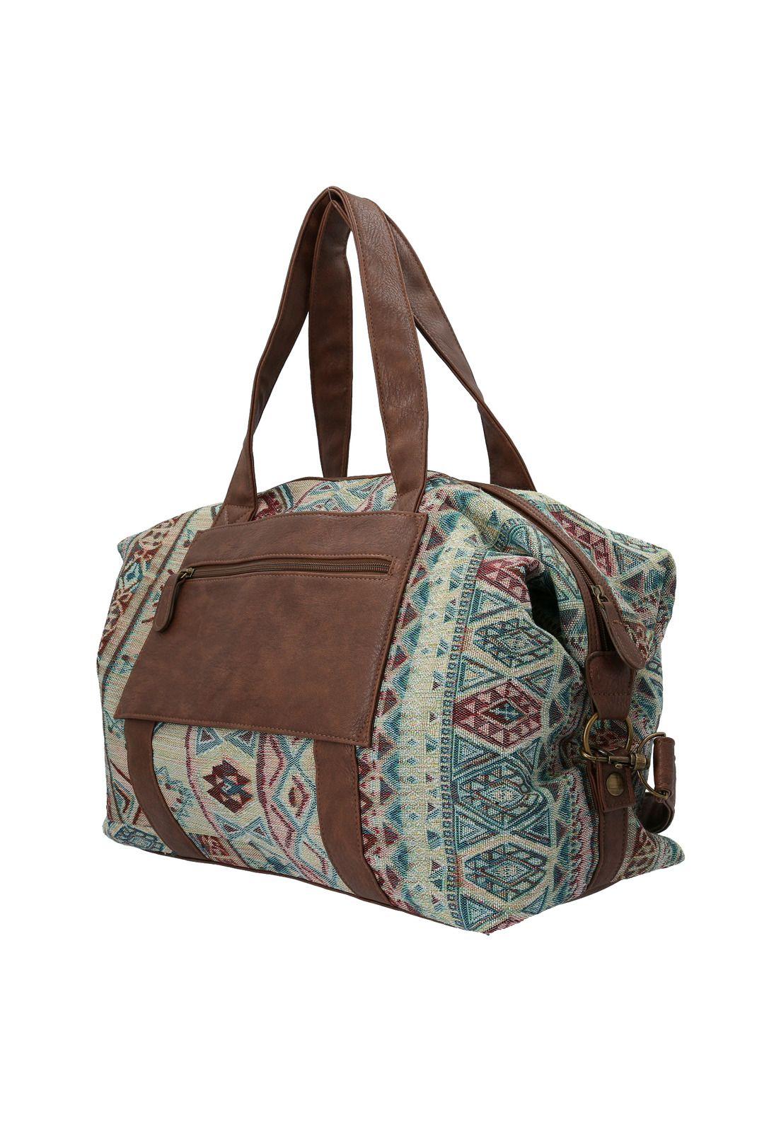 Bolso Mujer Abisk Travel Turquesa-2