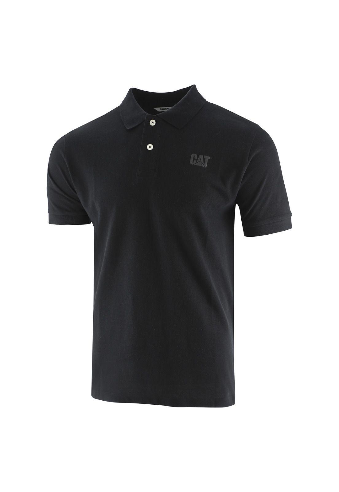 Polera Polo Hombre Foundation Pique Negro-0