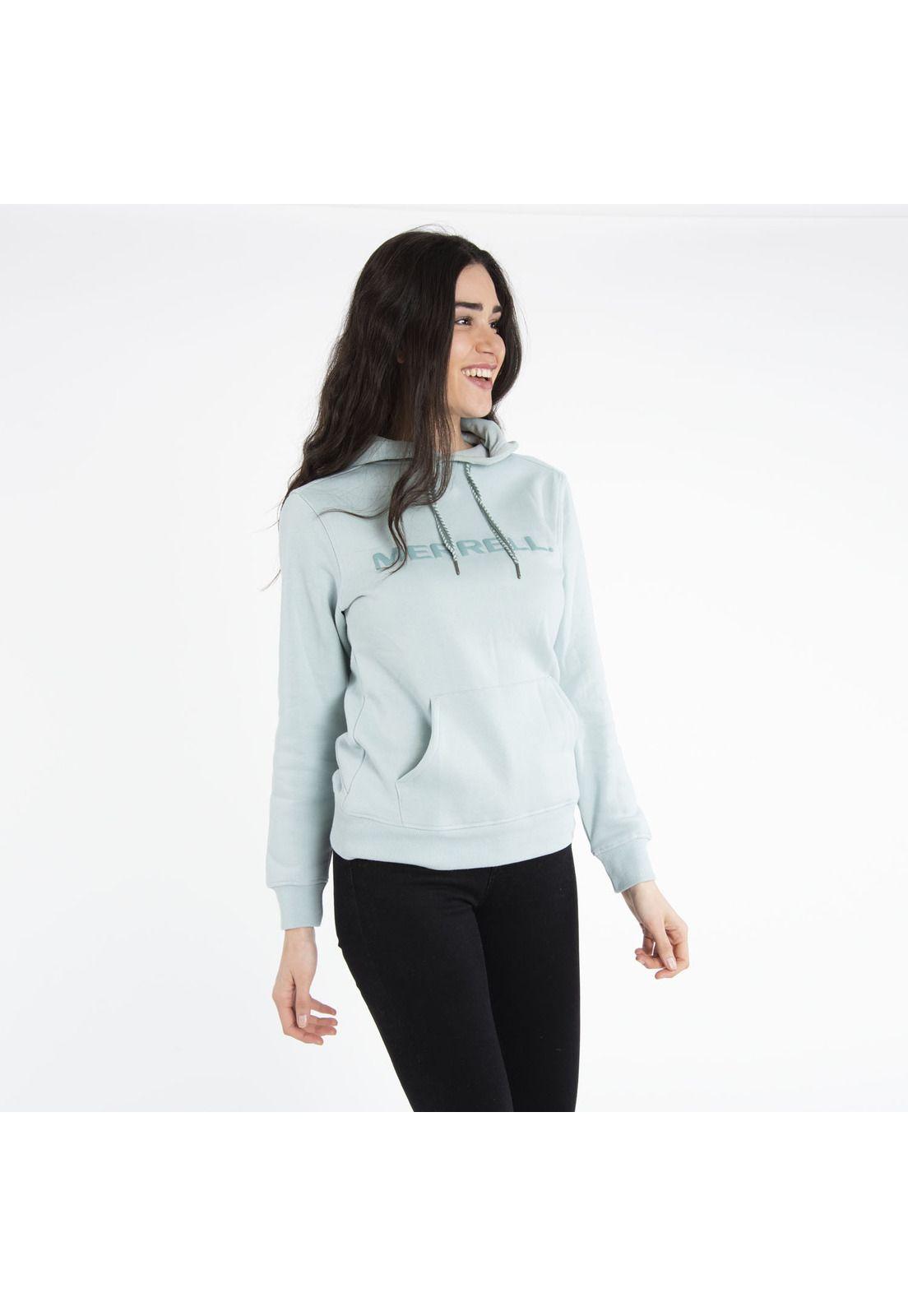 Polerón Mujer Joy Hoodie Azul-2