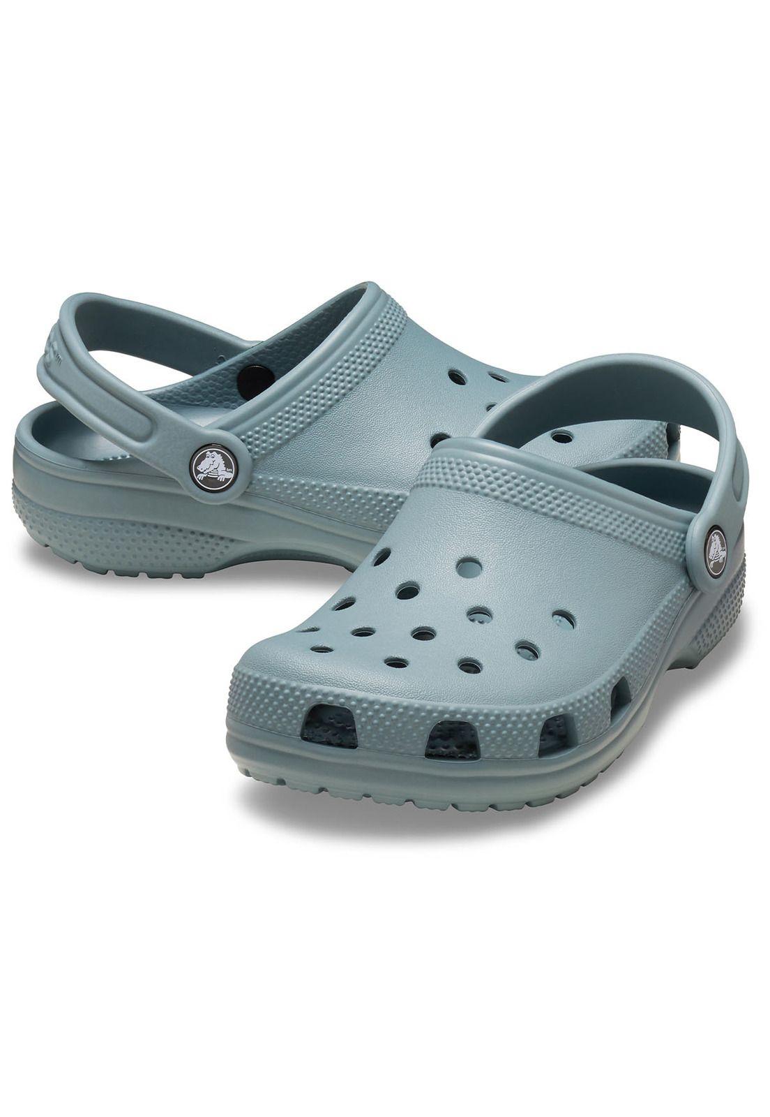 Zueco Crocs Niño Classic Clog Verde-3