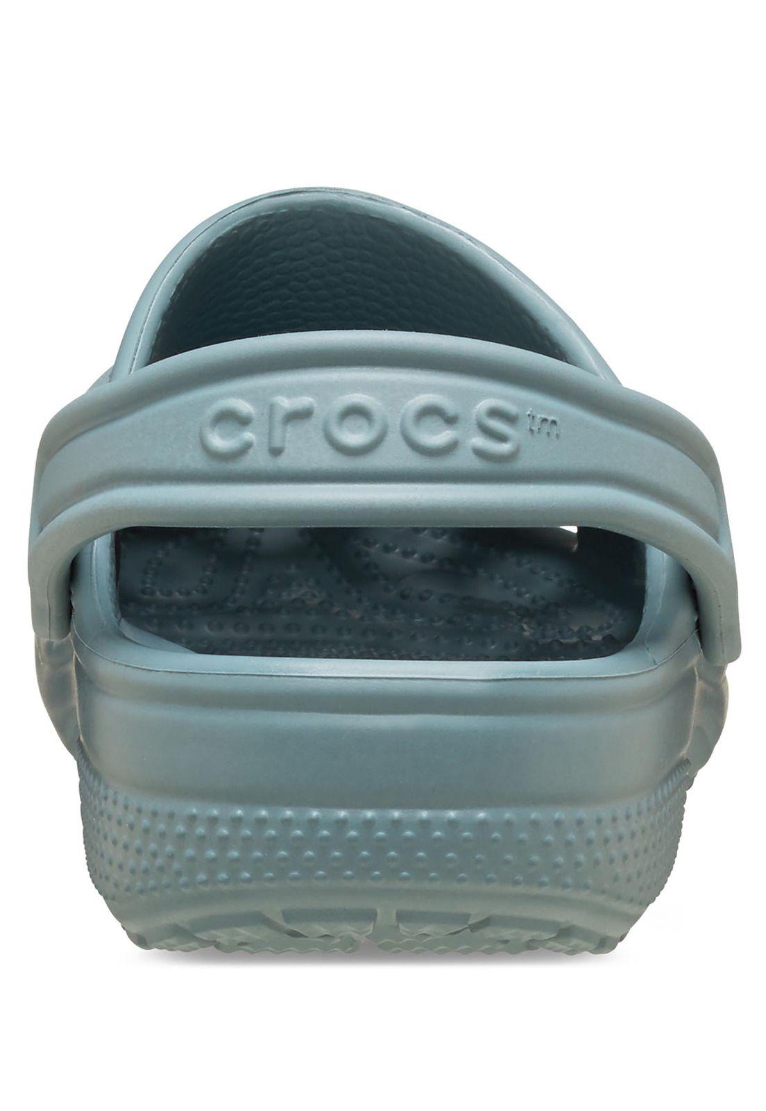 Zueco Crocs Niño Classic Clog Verde-7