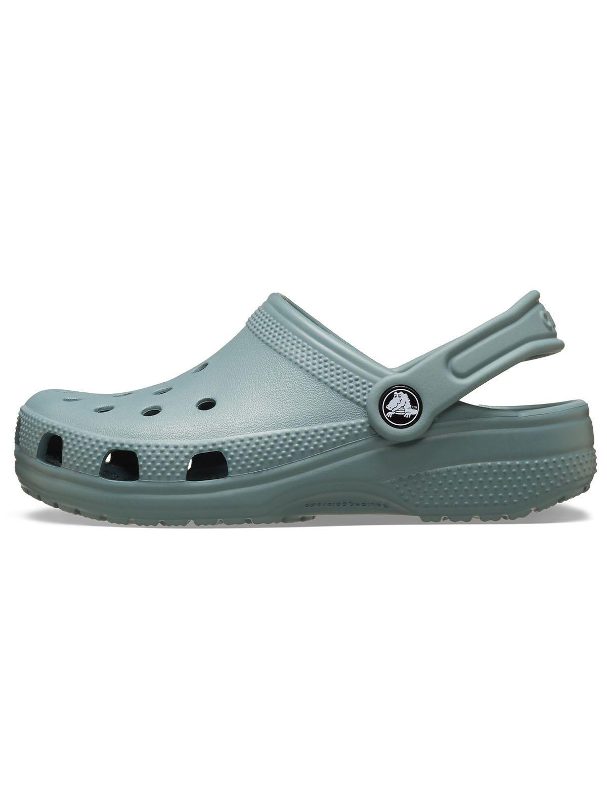 Zueco Crocs Niño Classic Clog Verde-1