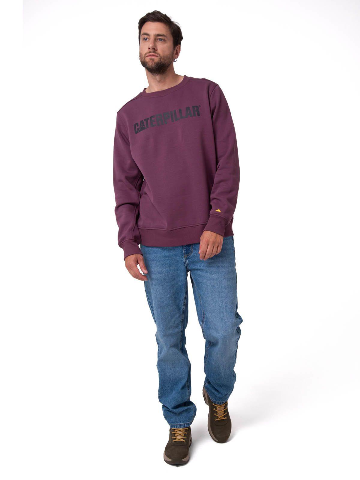 Polerón Hombre Crewneck Logo Negro-4