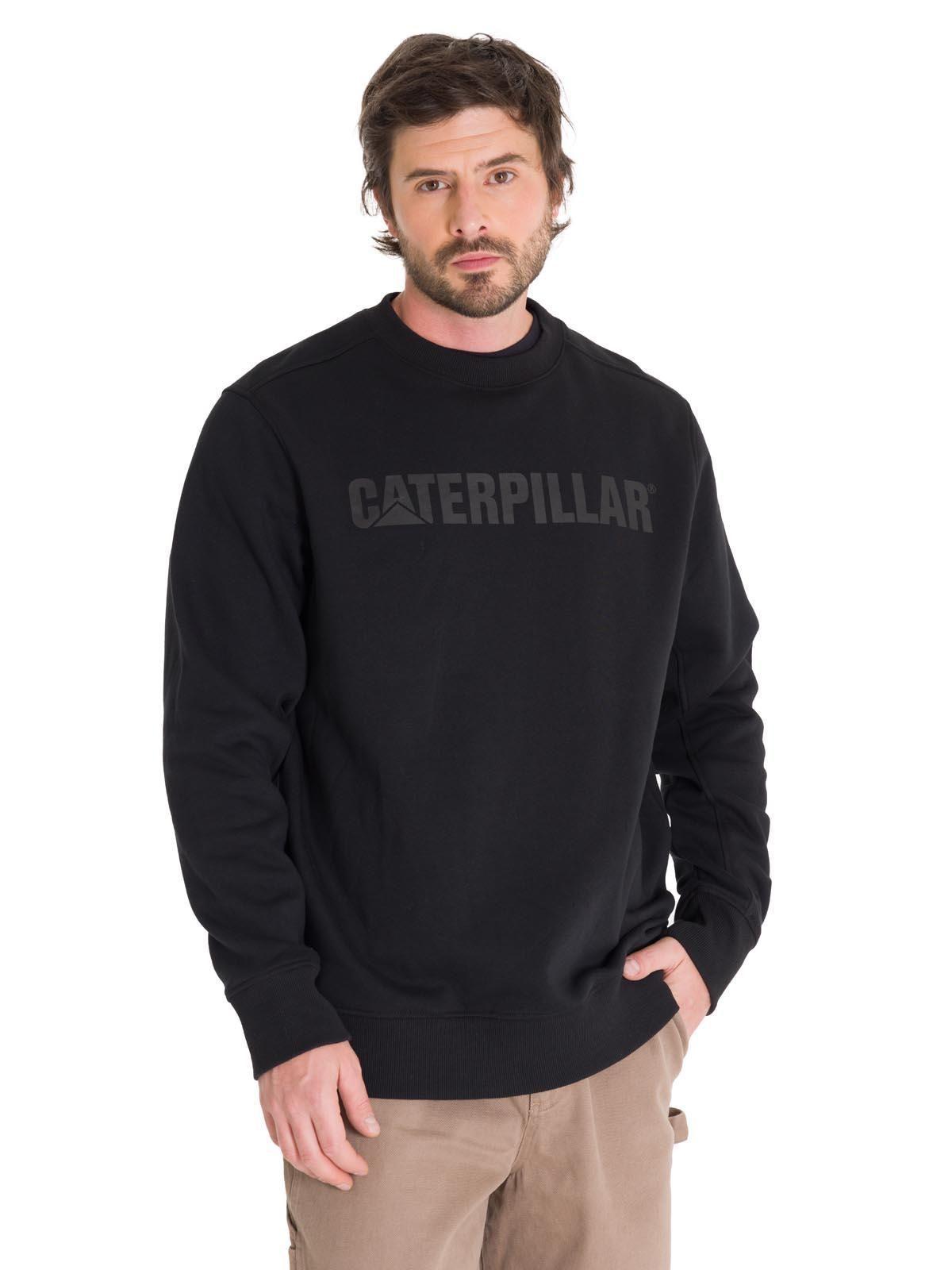 Polerón Hombre Crewneck Logo Negro-0