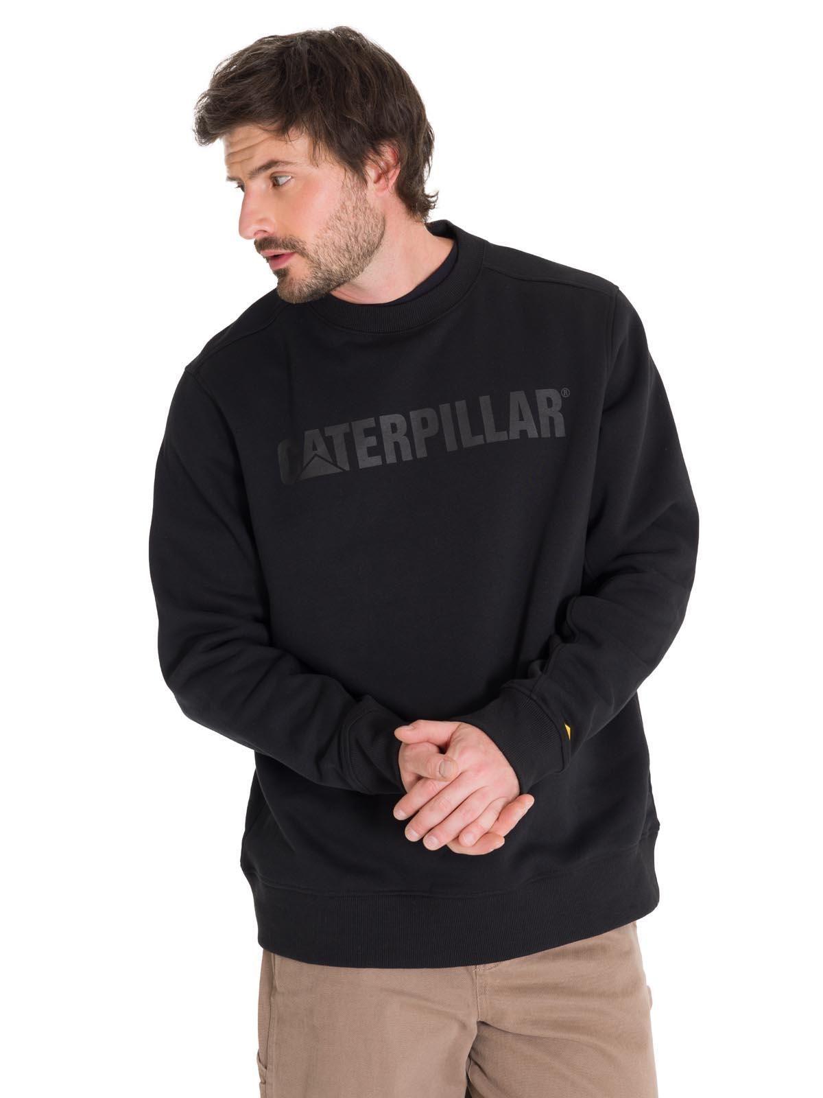 Polerón Hombre Crewneck Logo Negro-1