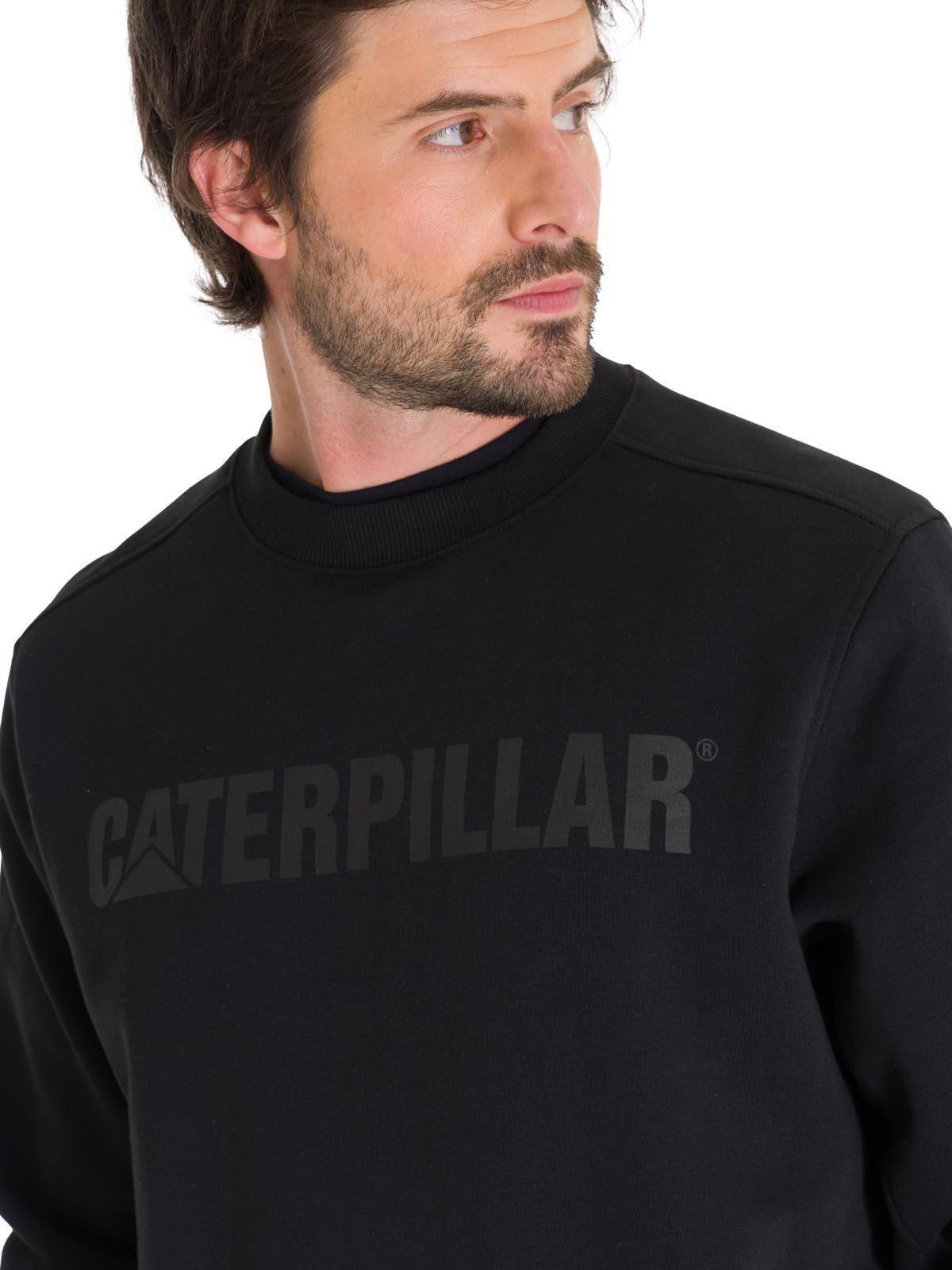 Polerón Hombre Crewneck Logo Negro-4