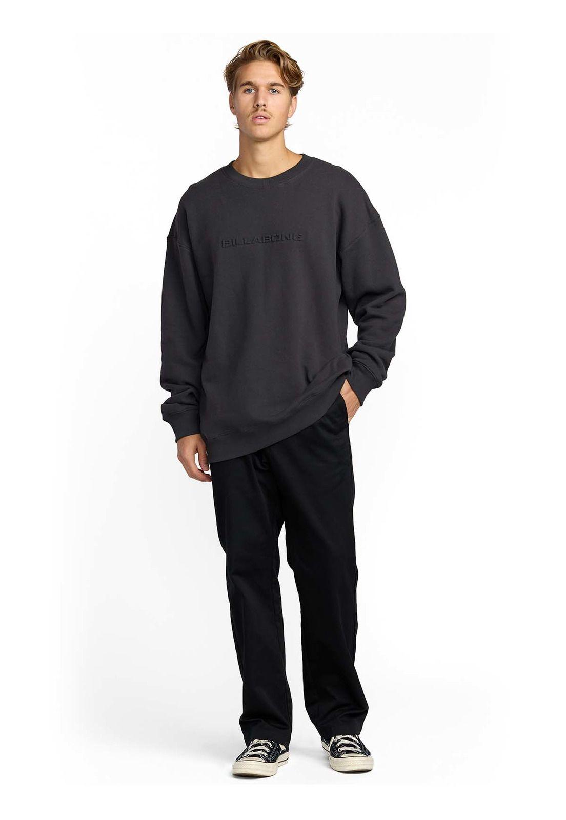 Polerón Hombre Iconic emboss Negro-6